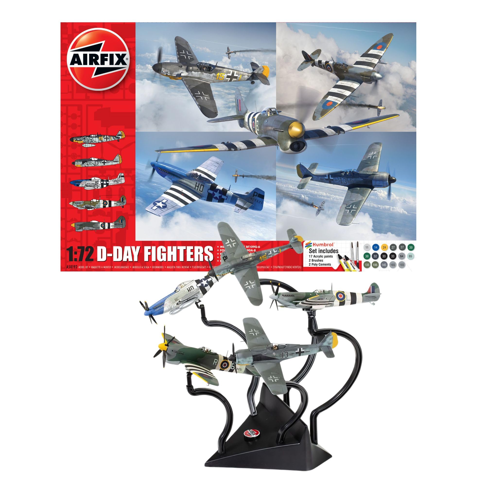 Amazon.com: Airfix Model Airplane Kit Model - A50192 D-Day