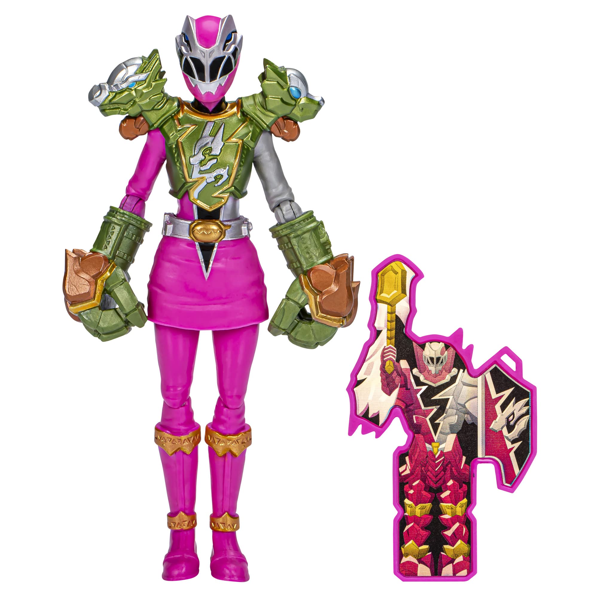 Amazon.com: Power Rangers Dino Fury Smash Armor Pink Ranger, 6
