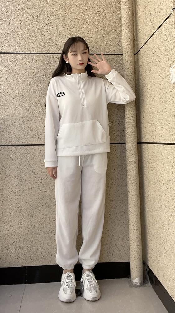 Amazon.co.jp: [D.IIZOO] ハーフジップ パーカー 2点セット スウェット