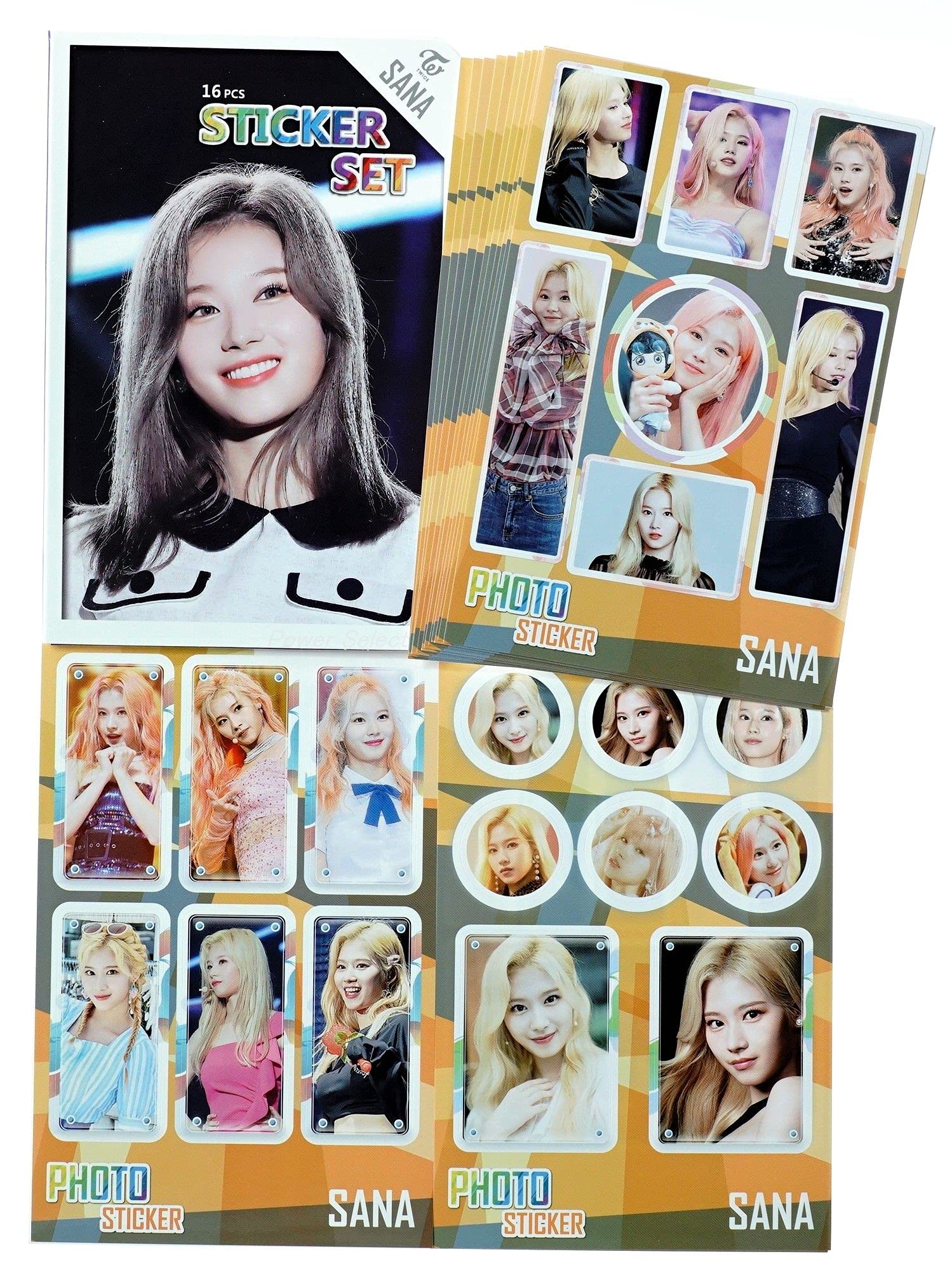 Amazon.co.jp: TWICE トゥワイス SANA サナ グッズ 【ステッカーセット