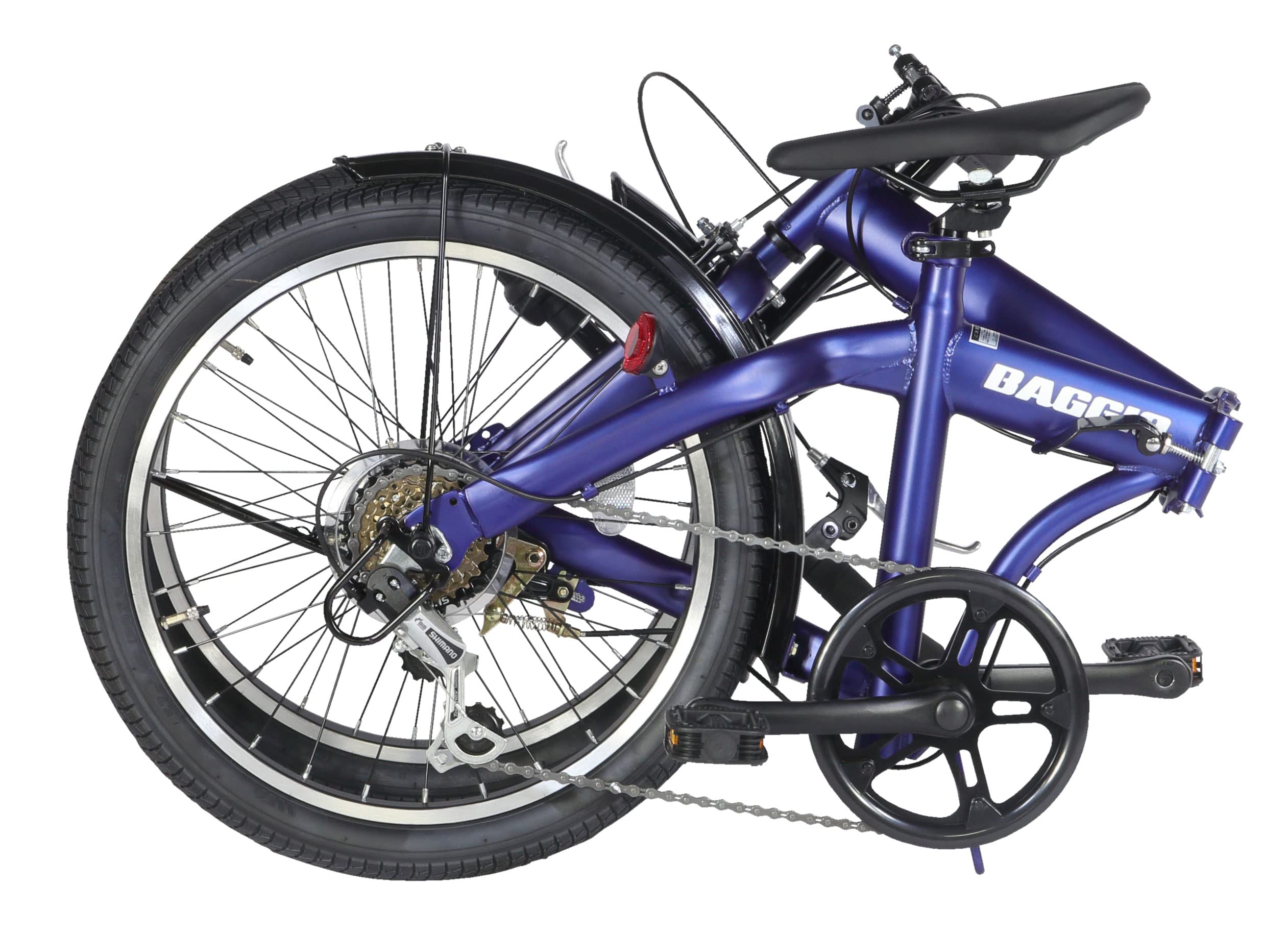 Amazon | 防災サイクル 20型 6段変速付 ノンパンク折畳み自転車 LED