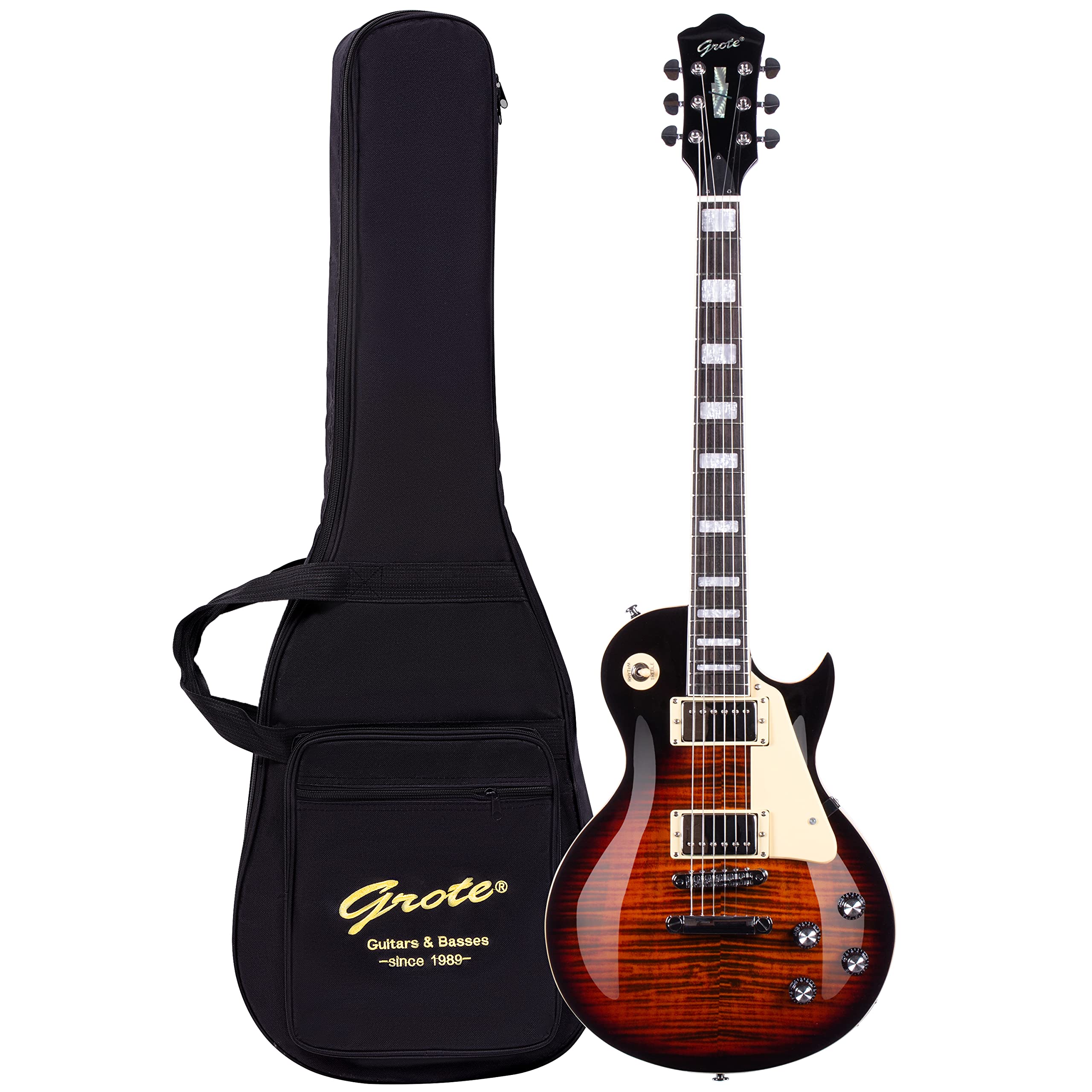 Amazon | Grote LP スタイル・ソリッドボディ・エレクトリックギター