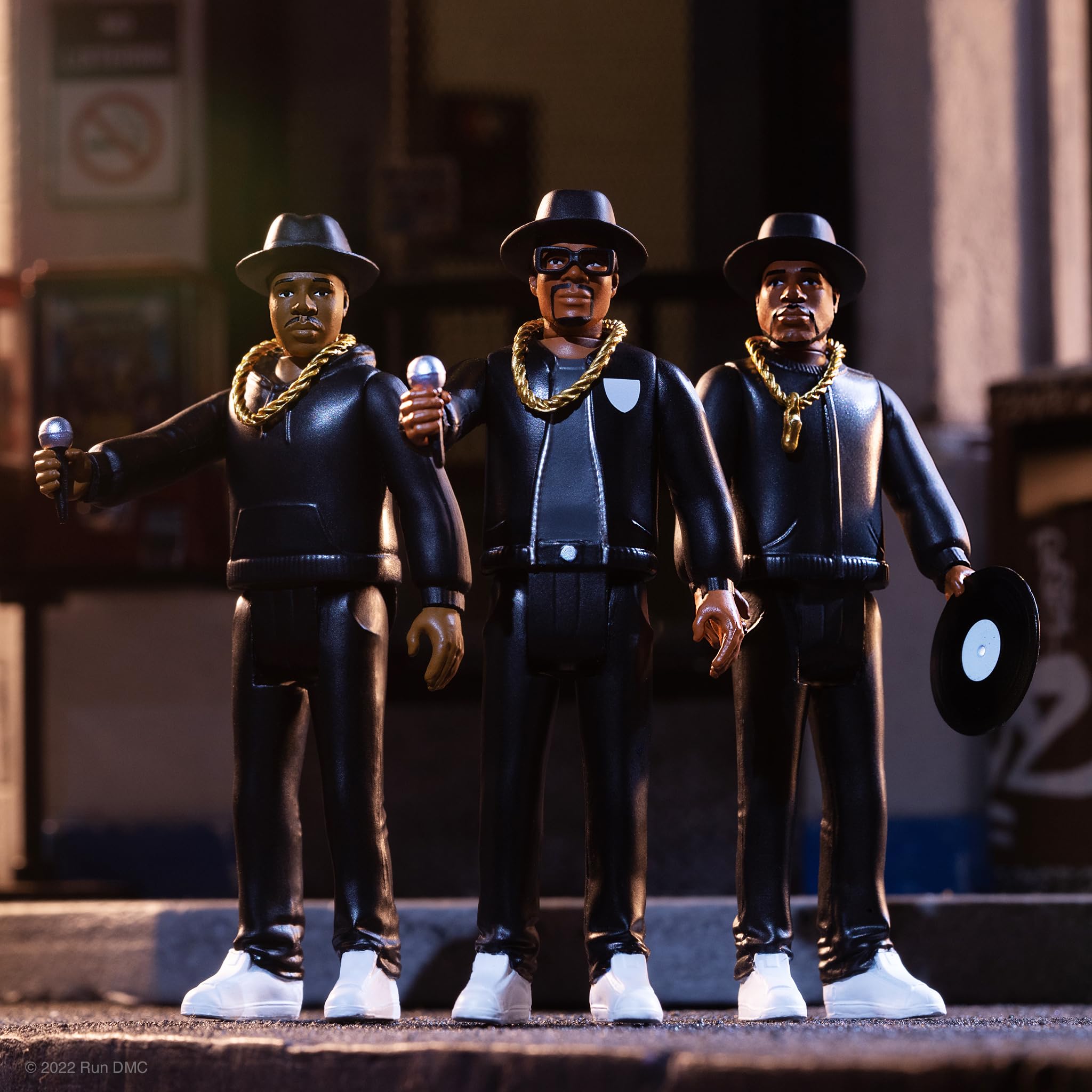 Amazon.com: Super7 Run DMC Reaction Figures - Darryl DMC McDaniels