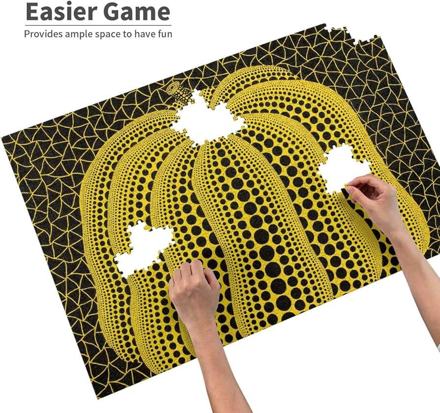 Amazon.co.jp: 1000ピース ジグソーパズル 草間彌生 木製パズル 子供