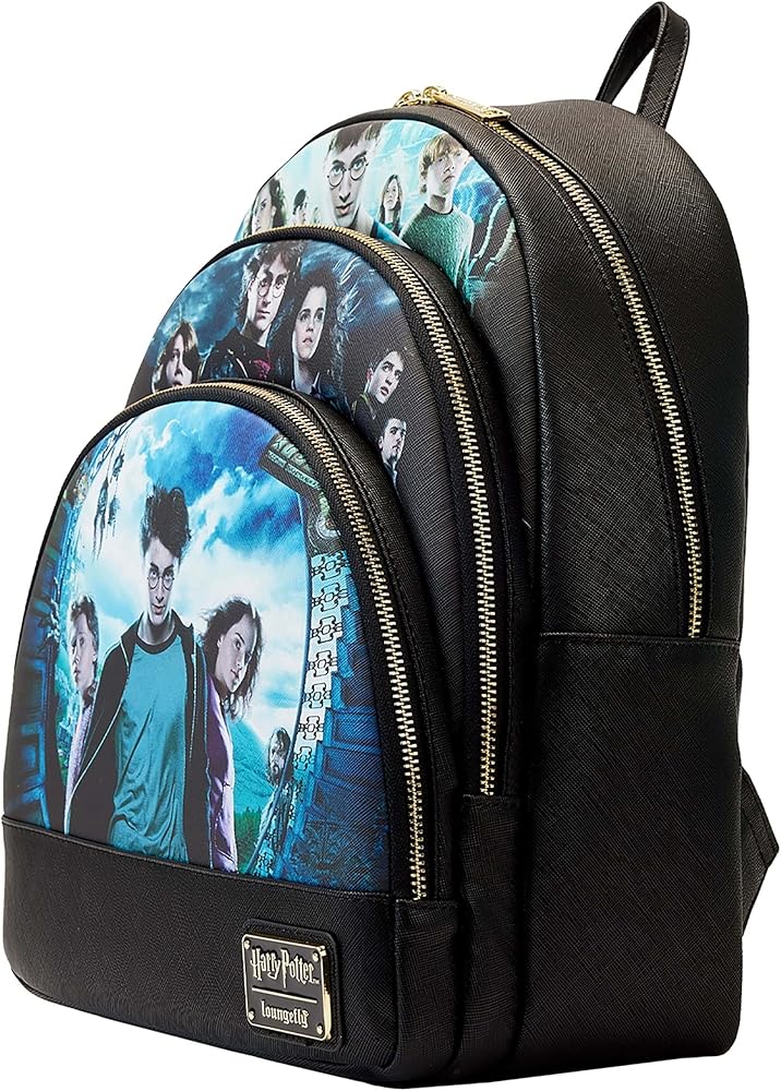 Amazon.com | Loungefly Harry Potter Trilogy Series 2 Triple Pocket