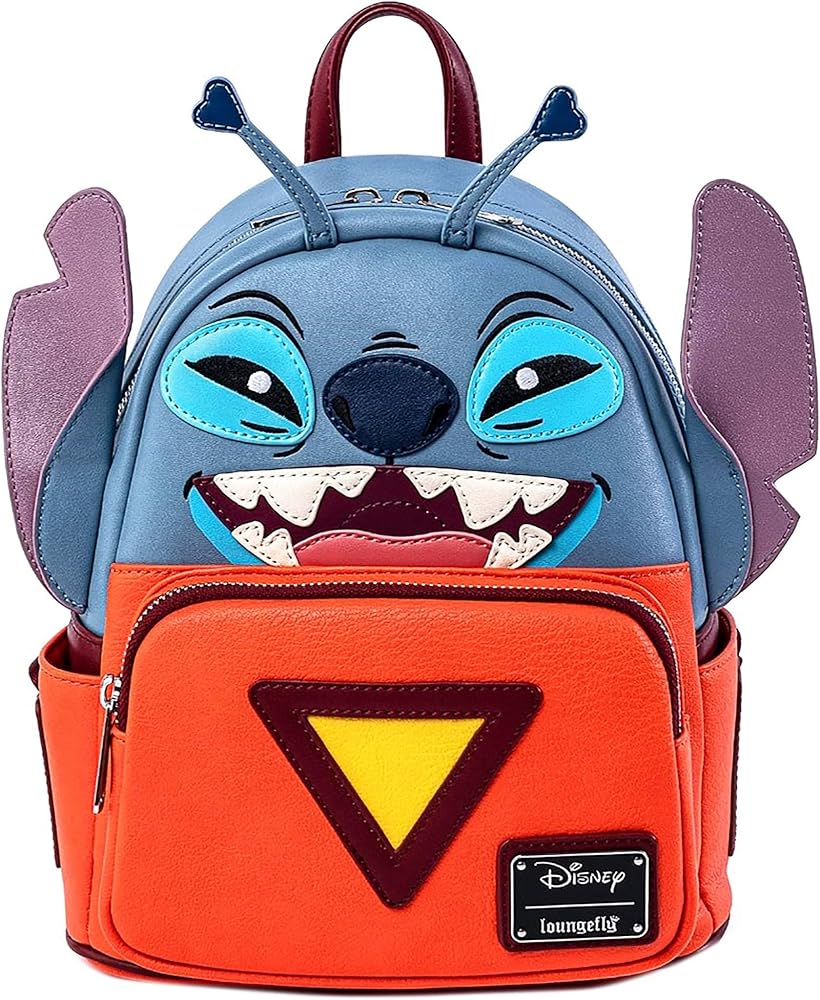 Amazon.com: Loungefly Disney Stitch Experiment 626 Faux Leather