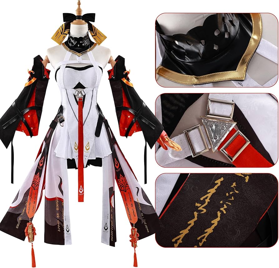 Amazon.co.jp: 鳴潮 長離 チョウリ コスプレ 衣装 フルセット ウィッグ