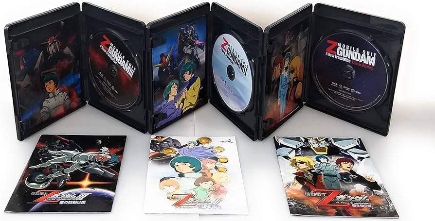 Amazon.co.jp: 機動戦士Zガンダム 劇場版Blu-ray BOX (期間限定生産