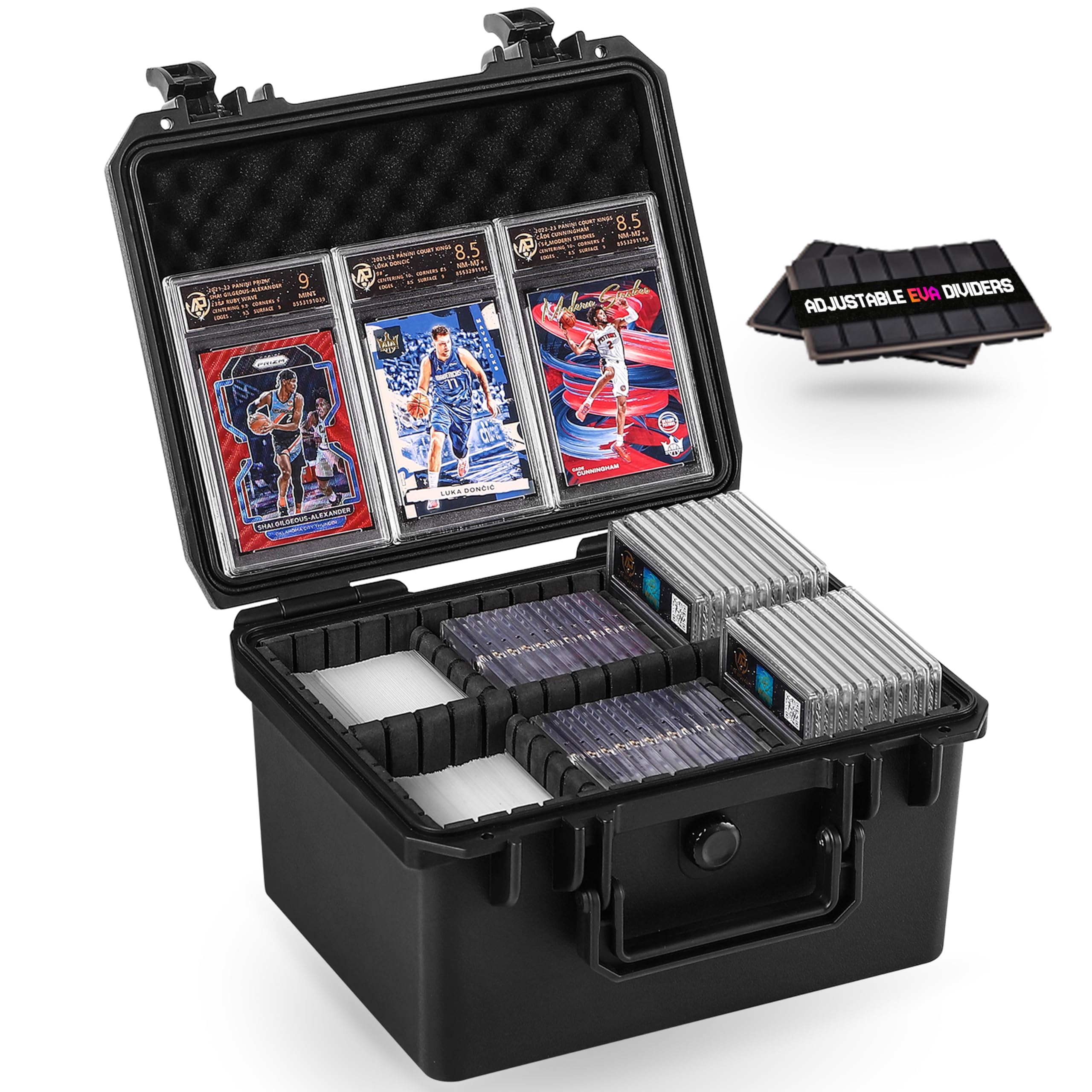 Amazon.com: Card Case Sports Graded Trading Card Storage Box for