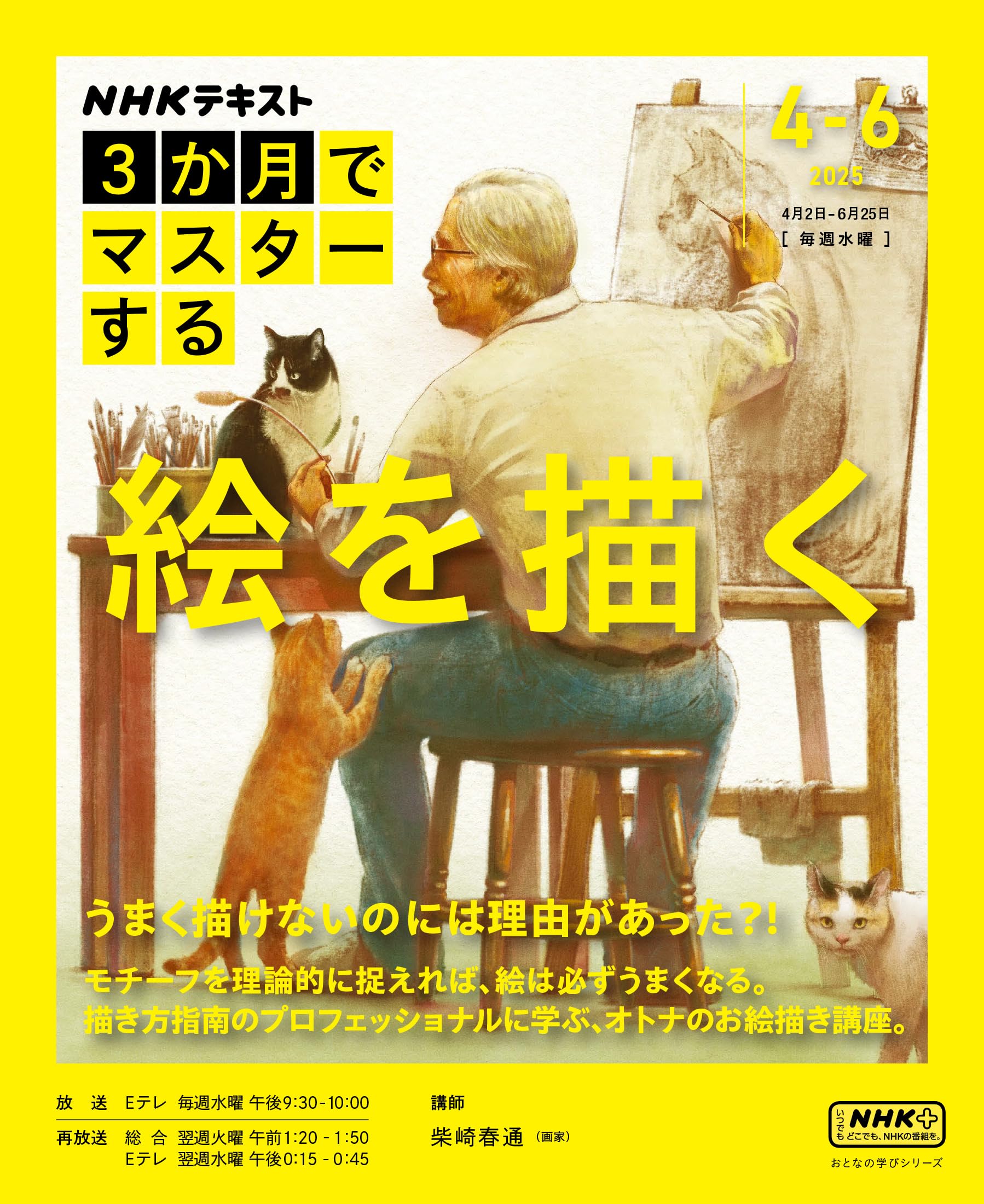 NHK3か月でマスターする 絵を描く (NHKシリーズ) | 柴崎 春通 |本