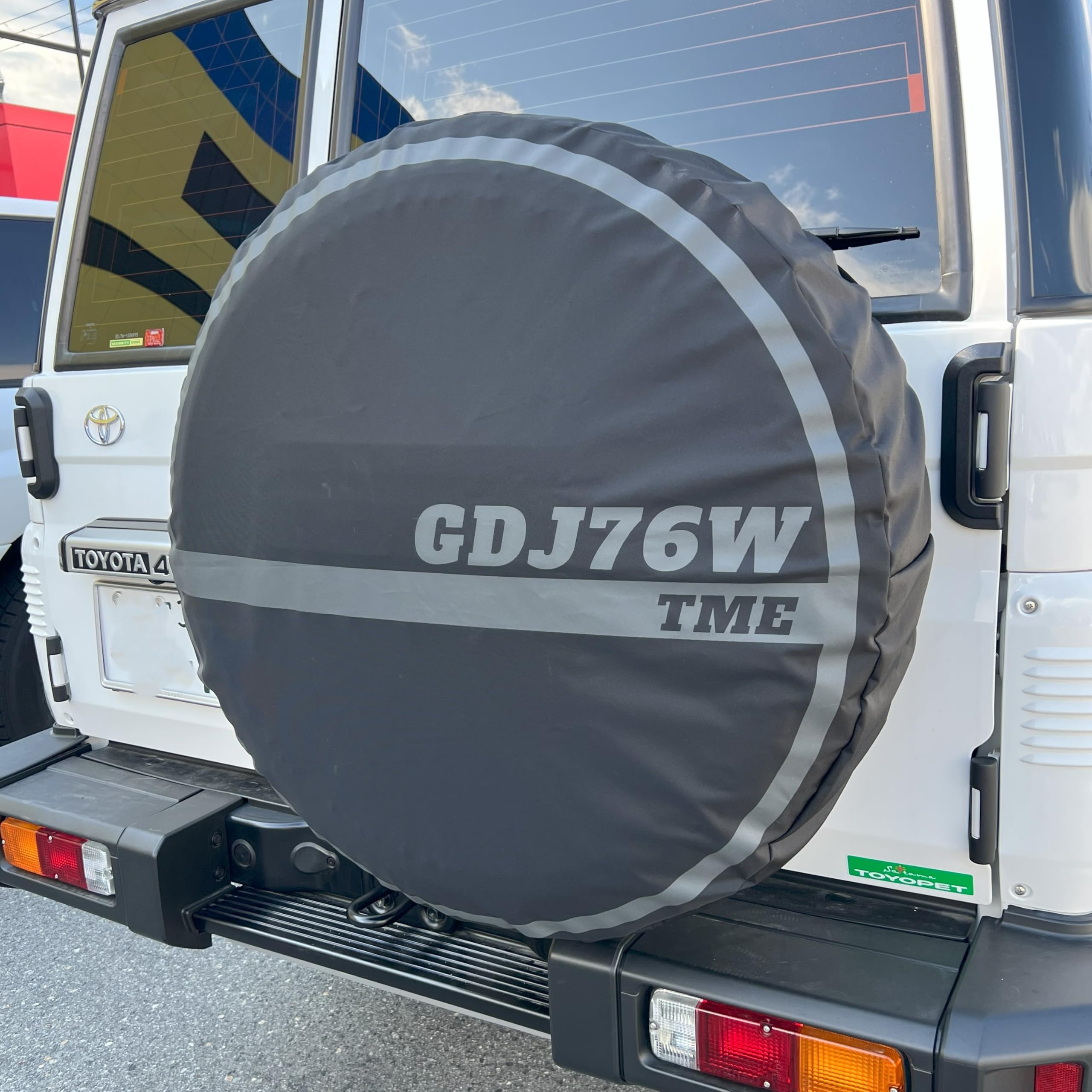 Amazon | TME 再再販70 専用 背面タイヤカバー タイヤカバー スペア