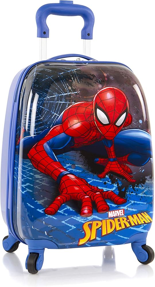 Amazon | Spider Man 子供用ハードサイドスピナーラゲッジ-18インチ