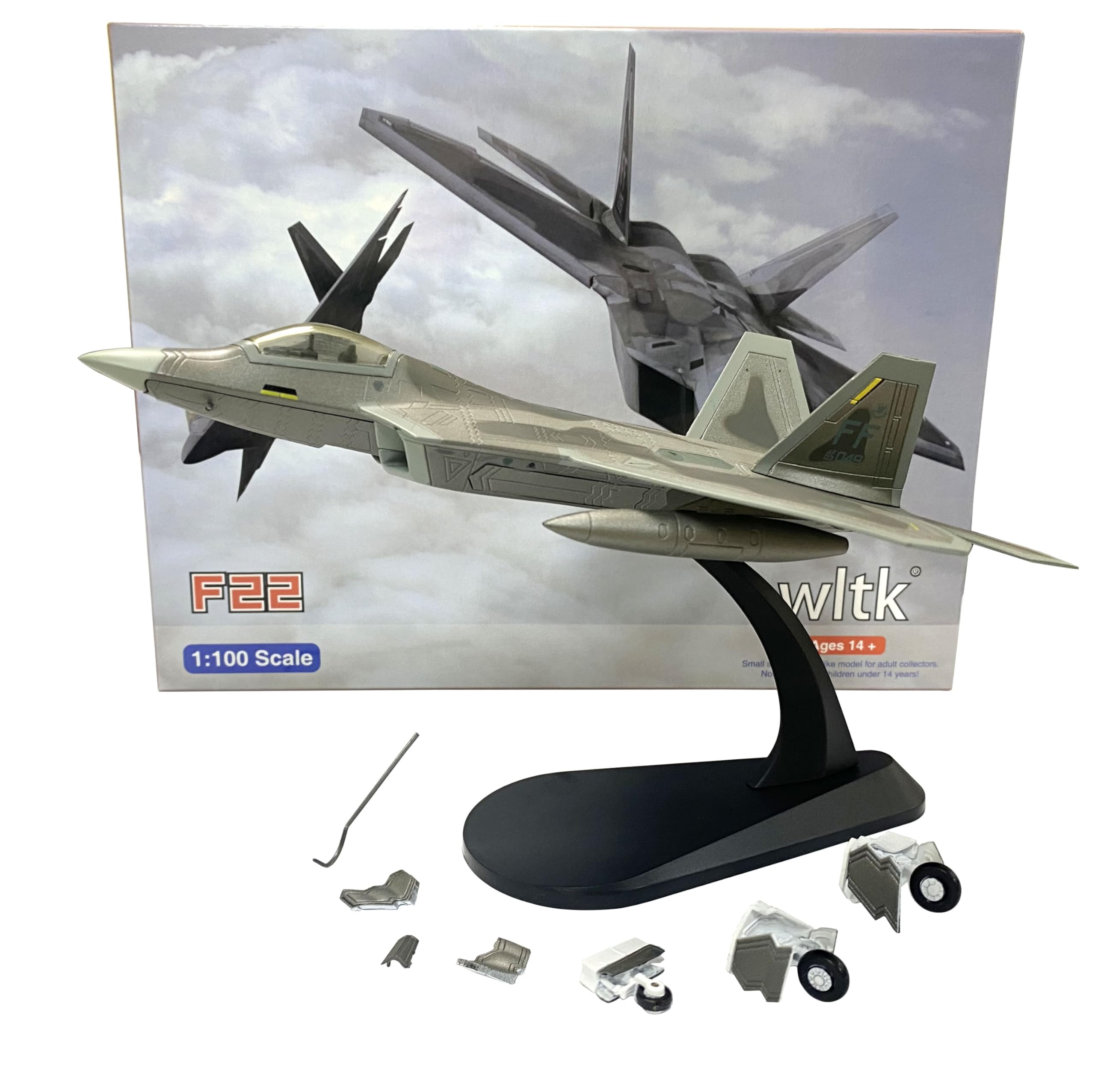 Amazon.co.jp: USAF F-22 ラプター 1/100 ダイキャスト航空機モデル