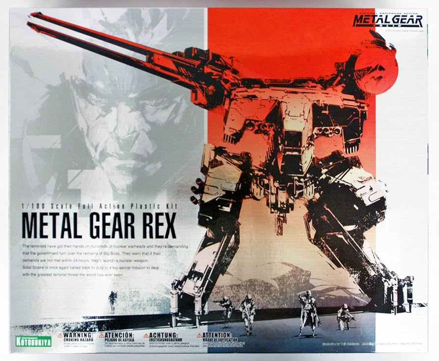 Amazon.com: Kotobukiya Metal Gear Rex 