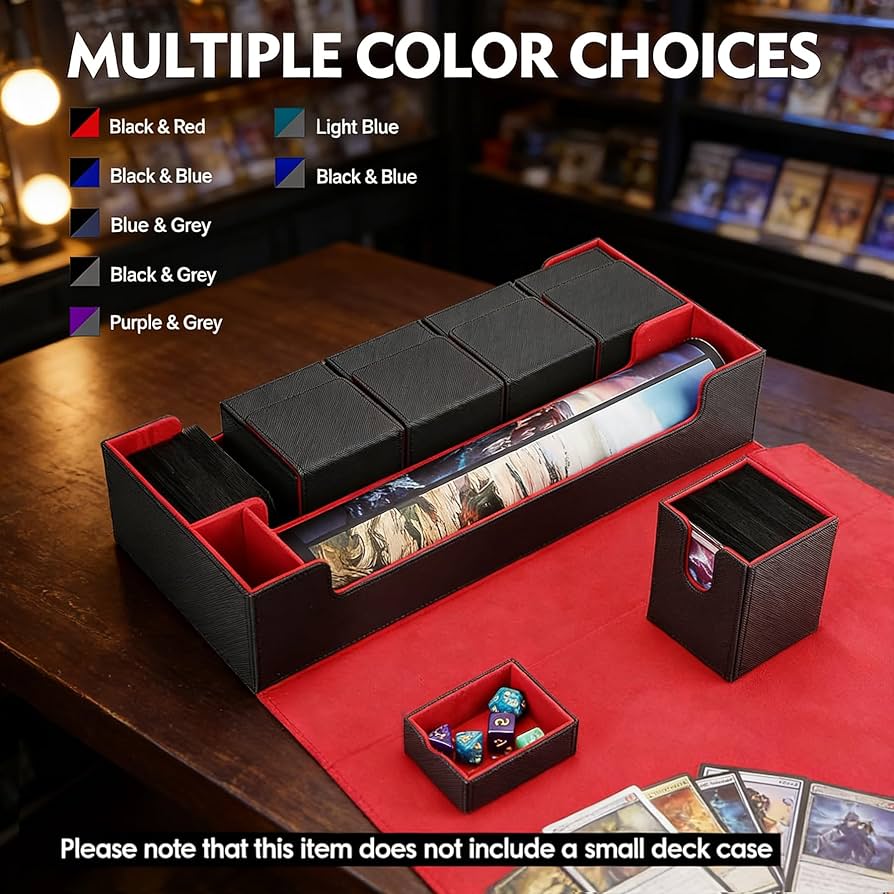 Amazon.com: Scimi Premium Trading Card Storage Case TCG Deck Box