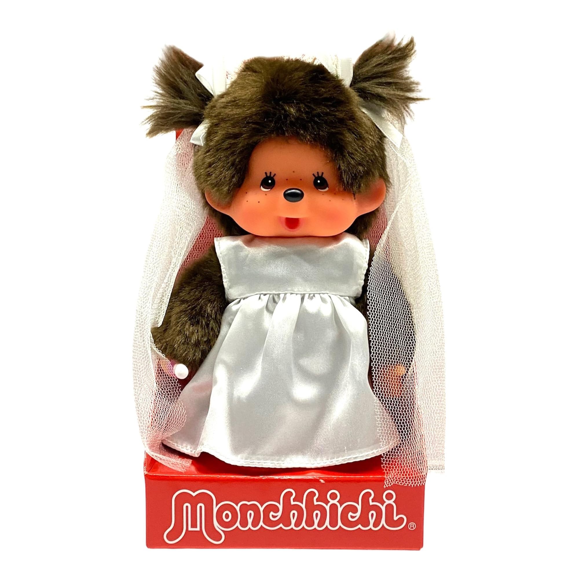 Amazon.com: Sekiguchi 244058 - Original Monchhichi Girl, Soft Toy