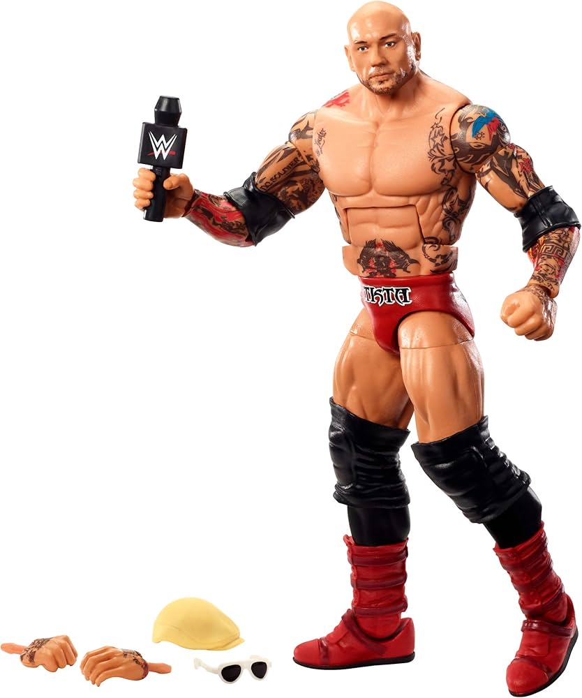 Amazon | WWE バティスタ エリートシリーズ #72 デラックスアクション