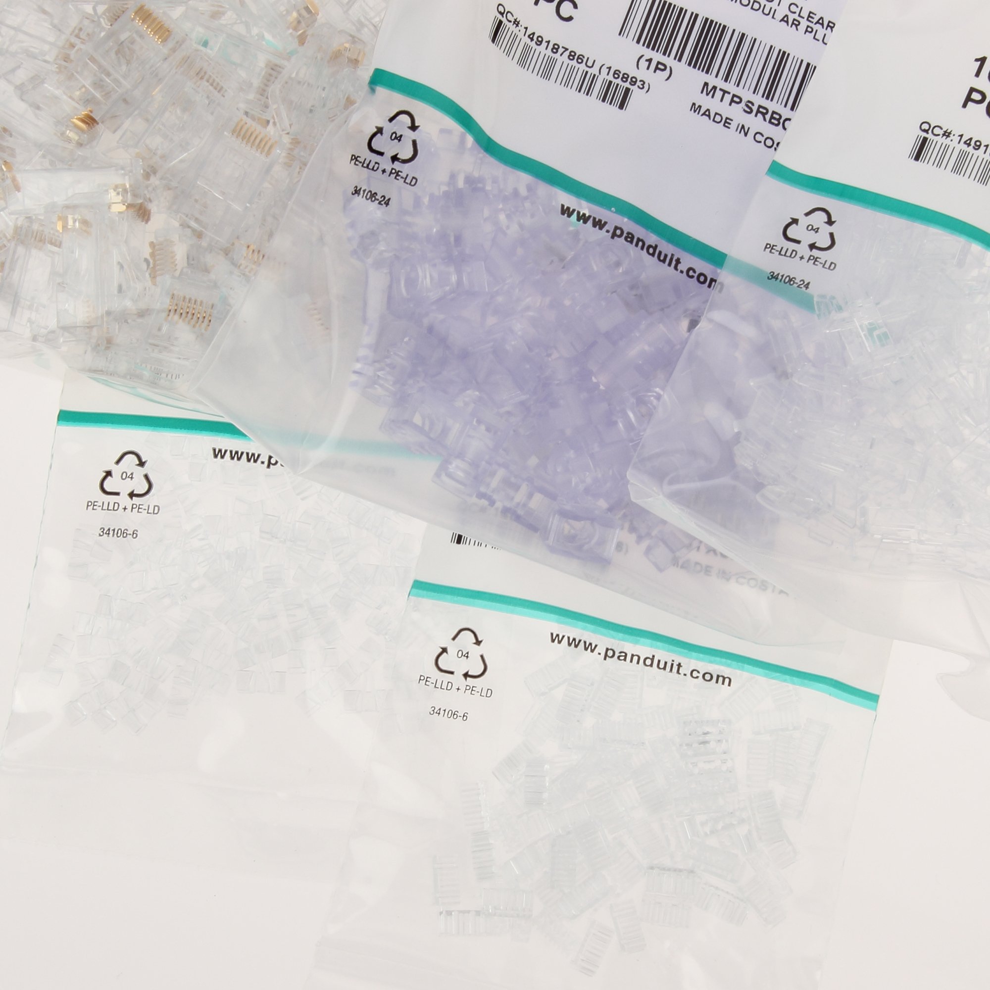 Amazon | パンドウイット Cat6 モジュラープラグ SP688-C | 端子 | DIY