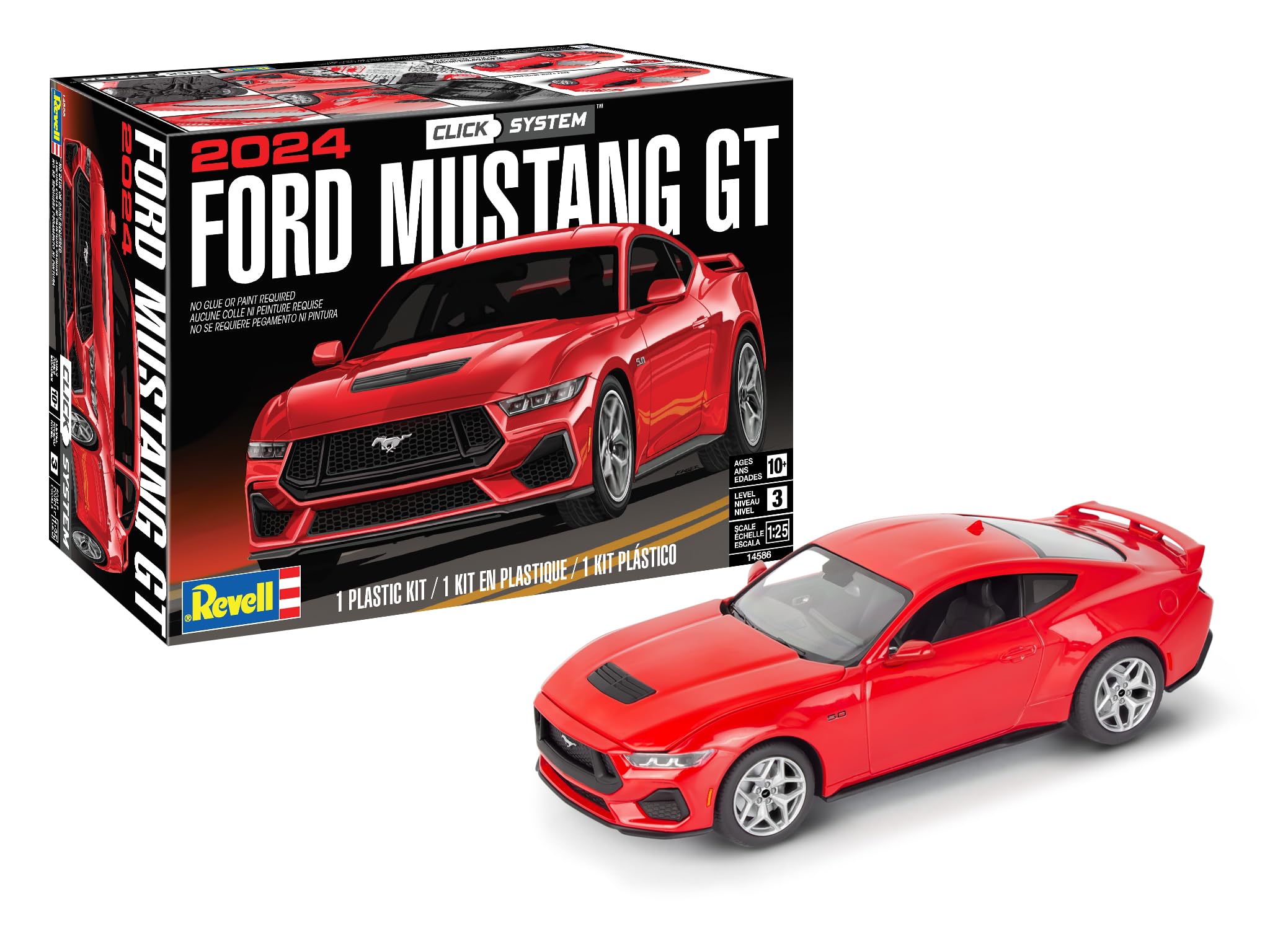 Amazon.co.jp: Revell 14586 2024 フォード マスタング GT 1:25