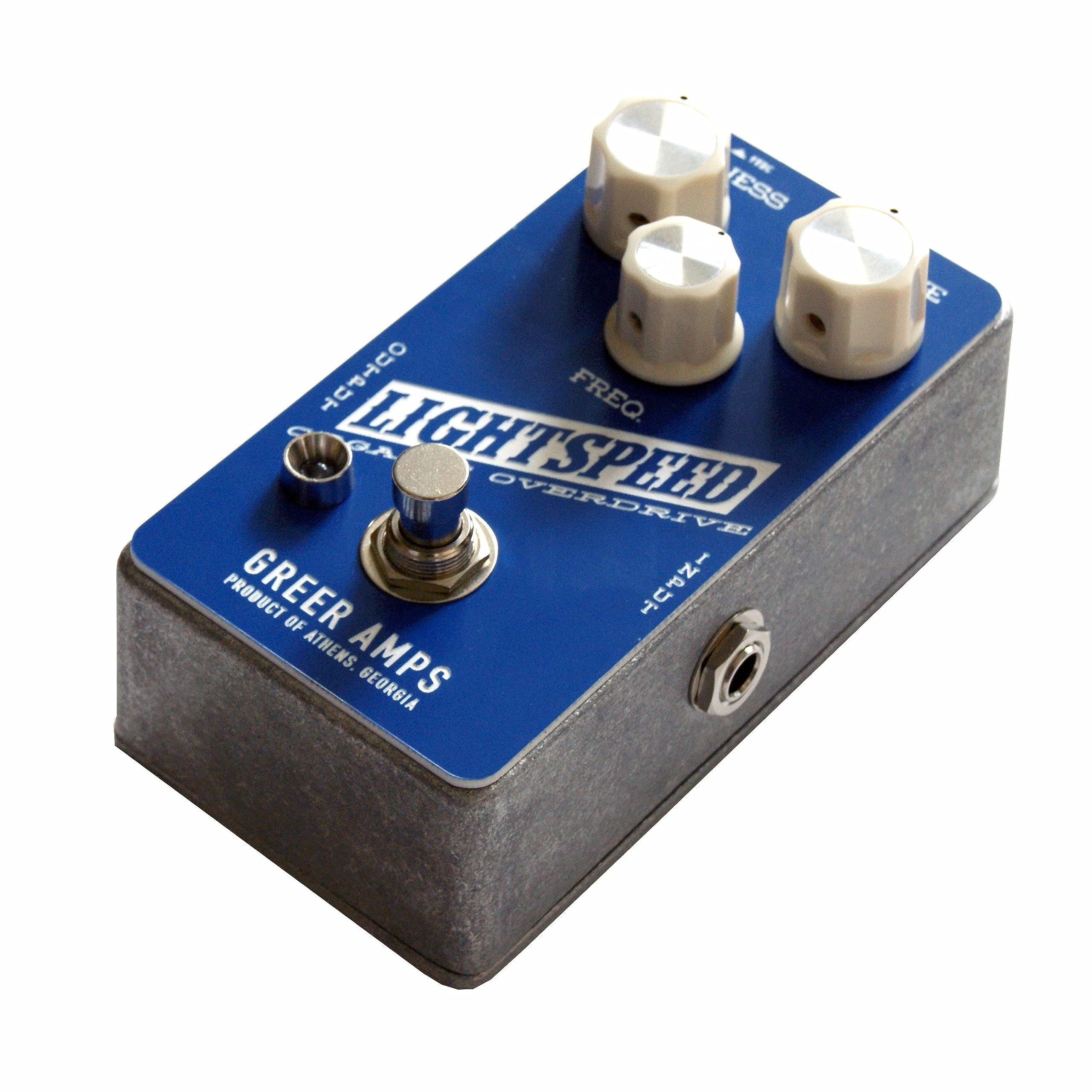 Amazon.com: Greer Amps Lightspeed Organic Overdrive Guitar Pedal