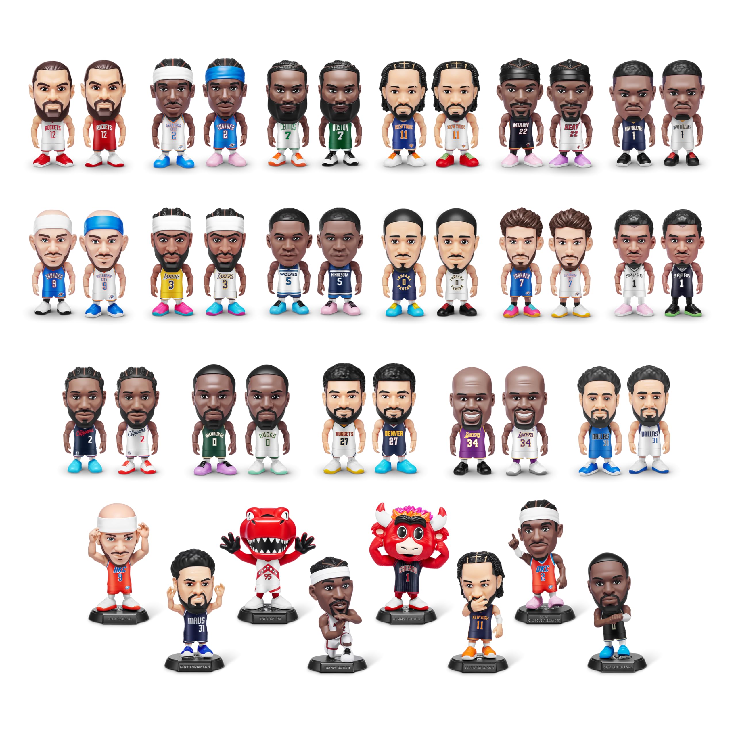 Amazon.co.jp: ZURUのサプライズNBAボーラーシリーズ25個。NBA