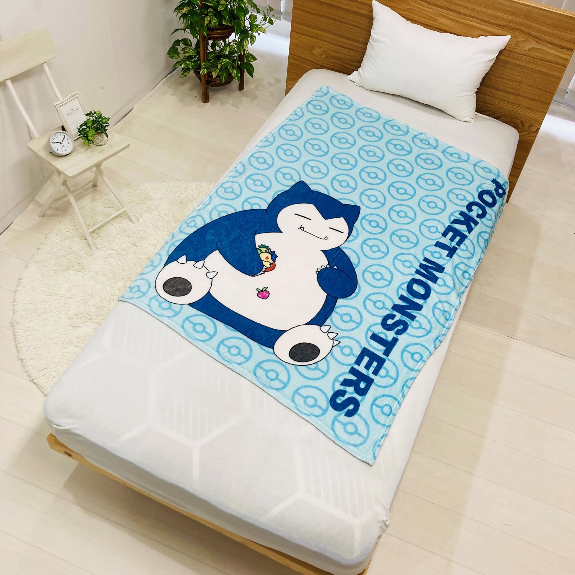 Amazon｜MORIPiLO ポケモン タオルケット カビゴン (マイクロ