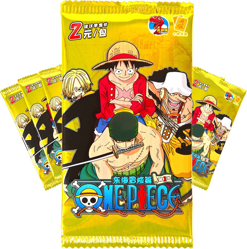 One Piece Cards Booster Packs – [Imported] Anime Trading Card Game