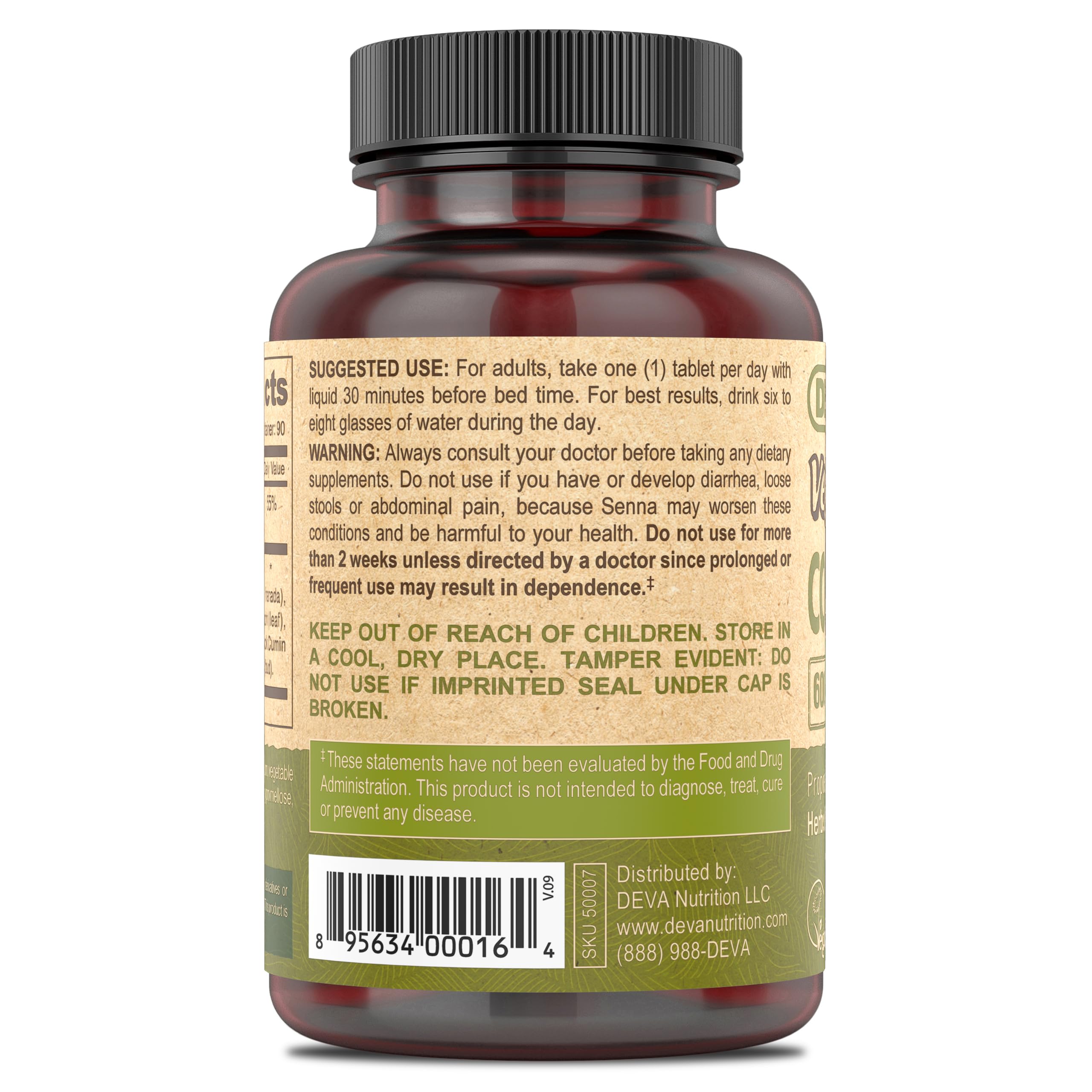 Amazon.com: DEVA Vegan Colon Assist – Tablets with Magnesium