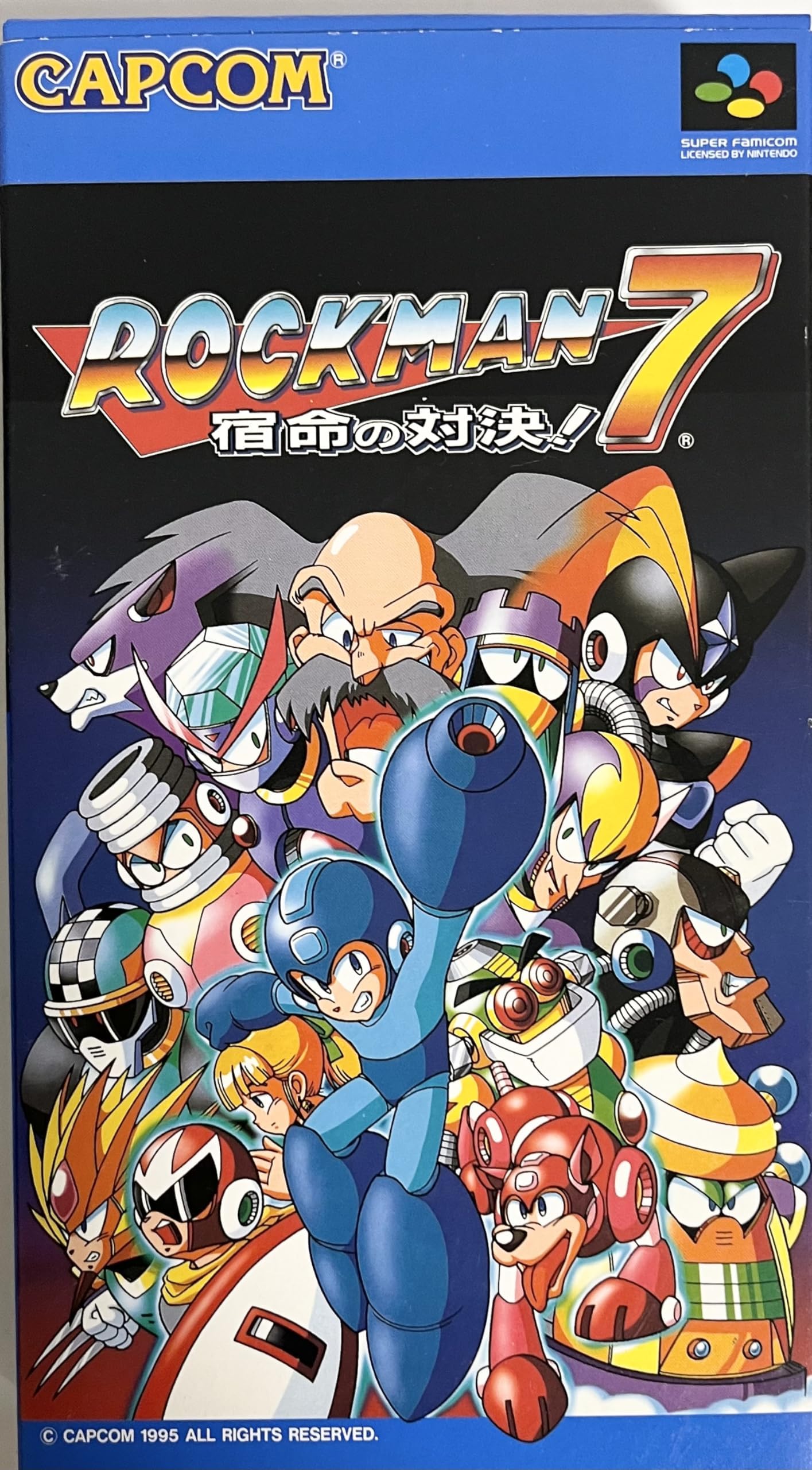 Amazon.com: Rockman 7 (aka Megaman 7) Super Famicom Japanese
