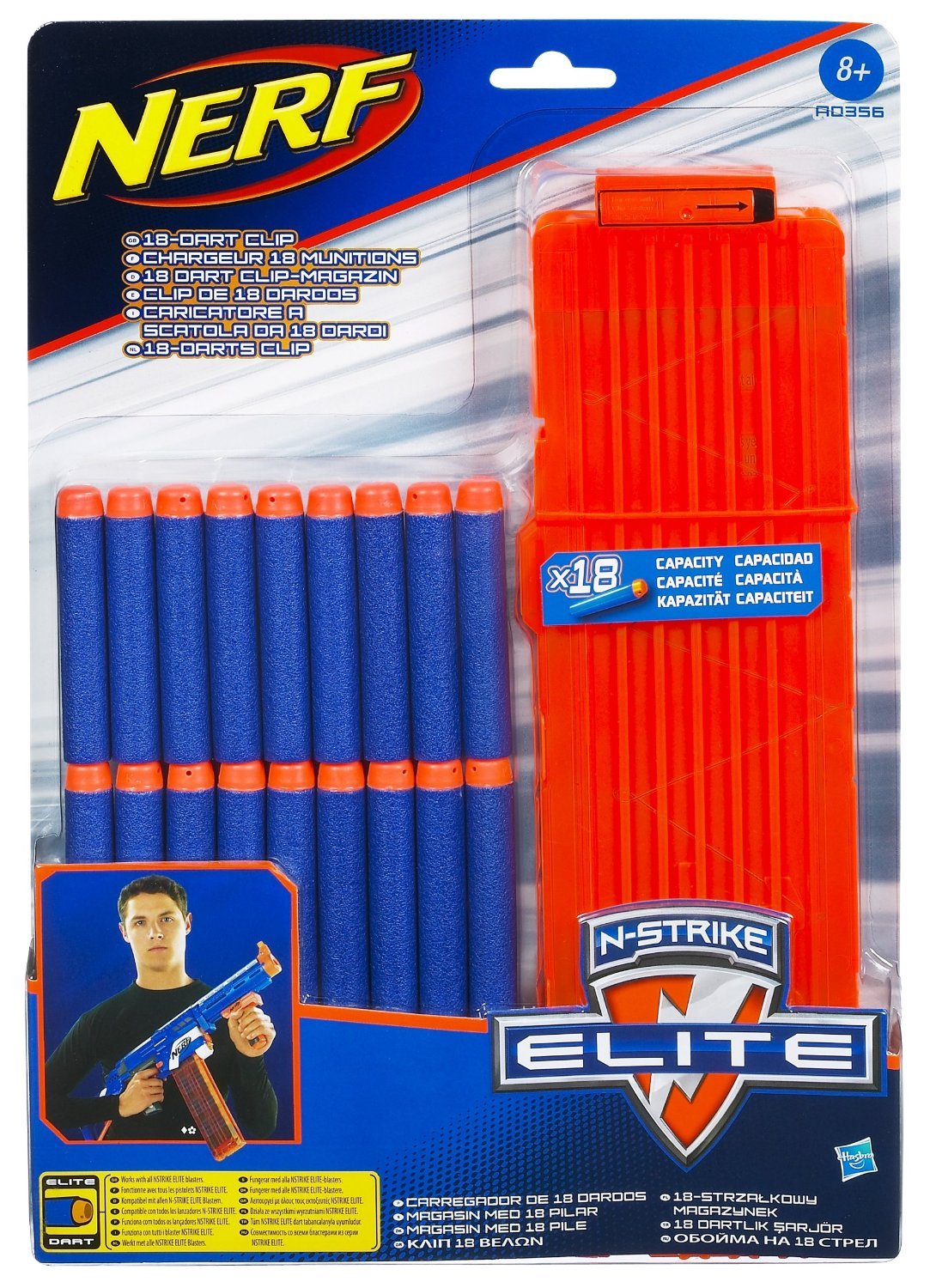 Amazon.co.jp: 18発装填マガジン ナーフ N-ストライクエリート