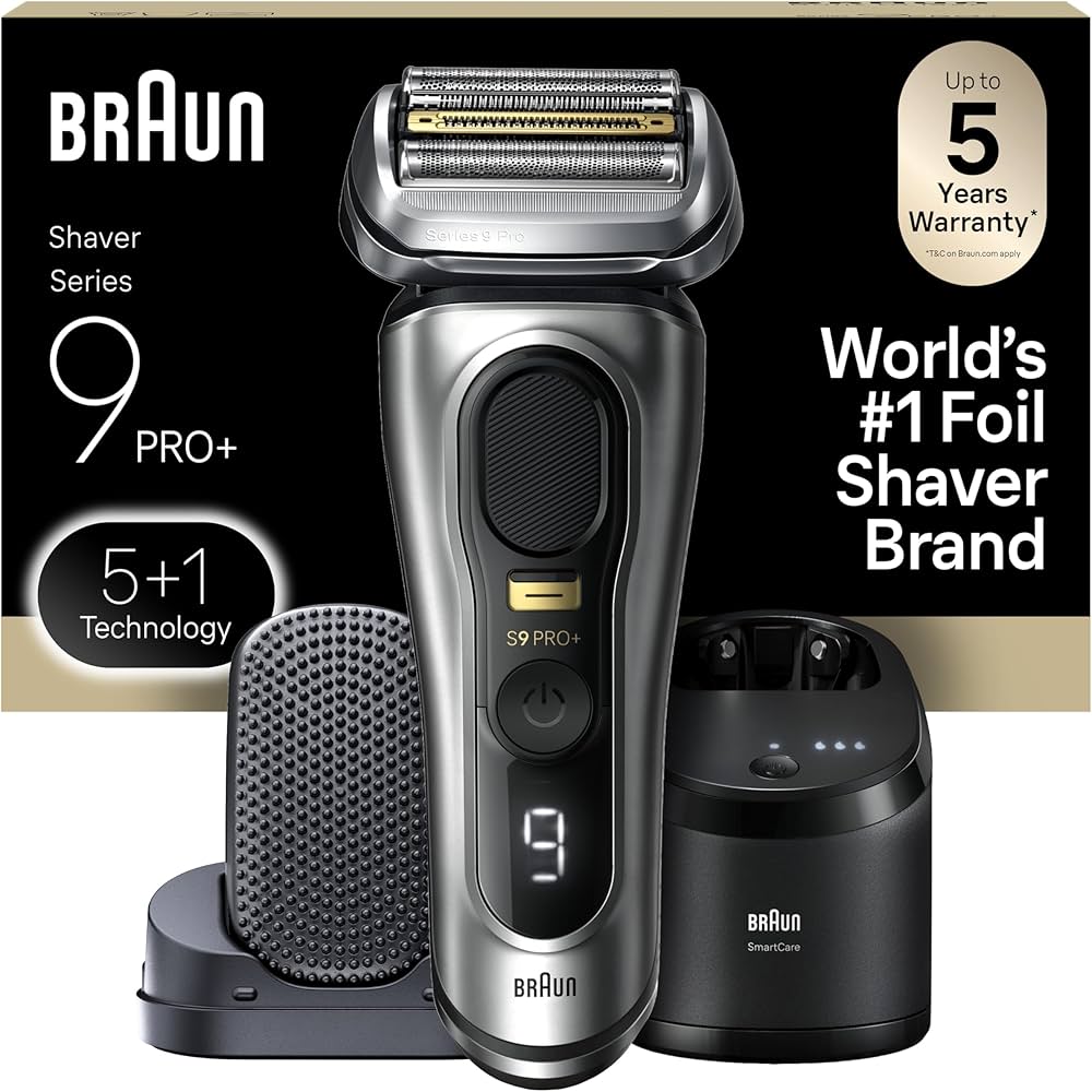 Amazon.com: Braun Series 9 PRO+ Electric Razor for Men, 5 Pro