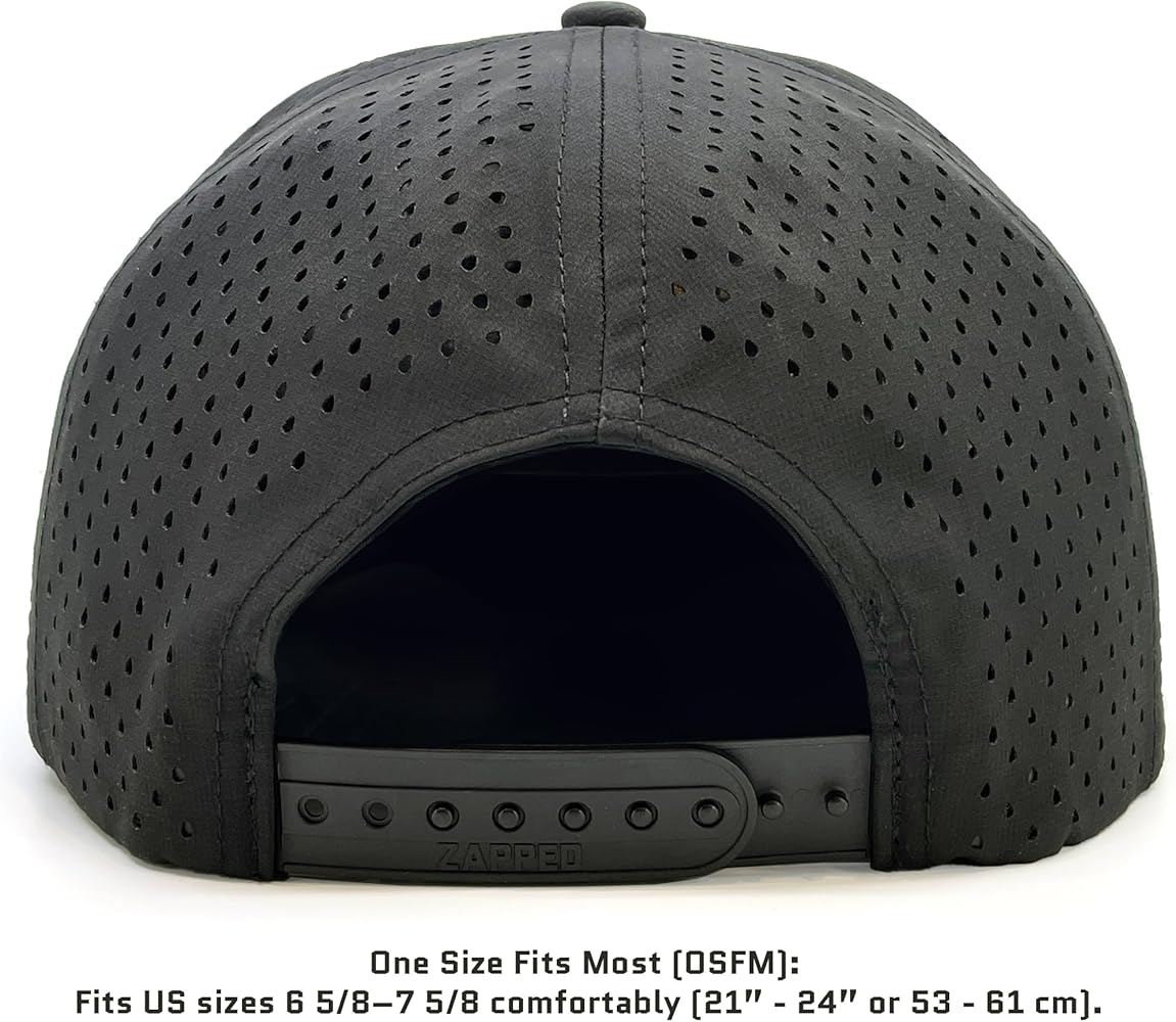 ZAPPED HEADWEAR Elk Horn Hunting Hat – 3D Embroidered Antler