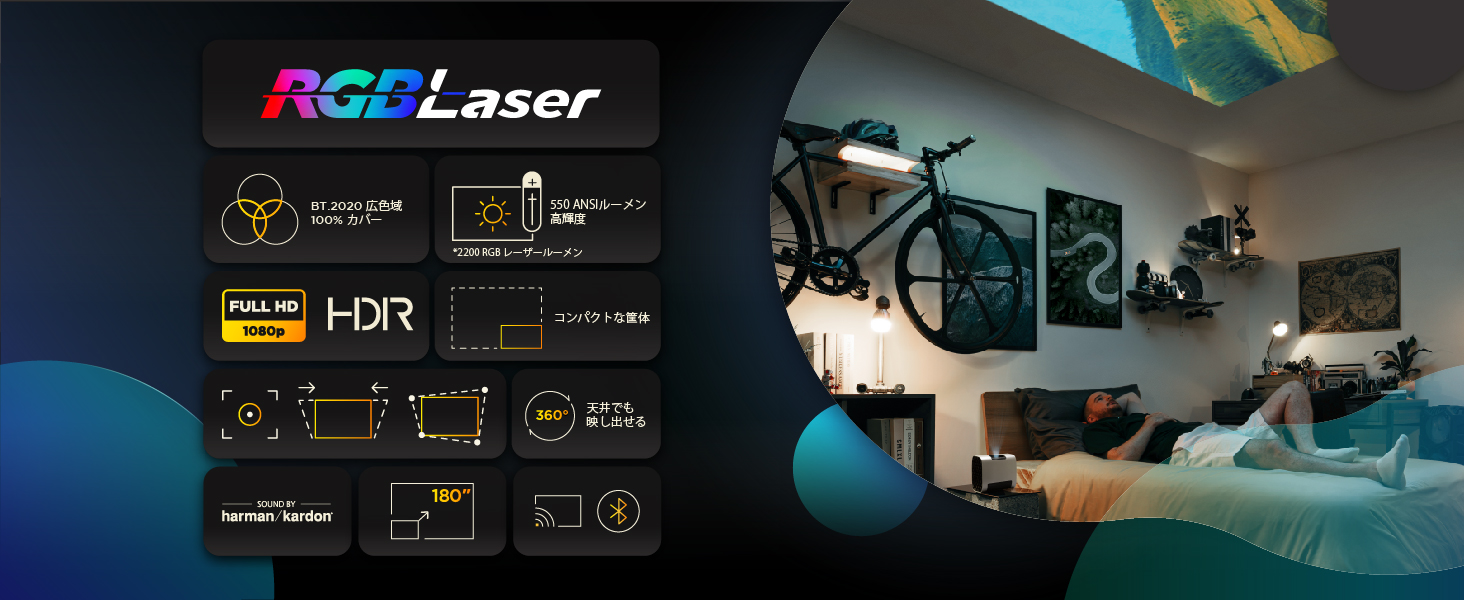 Amazon.co.jp: ViewSonic M10 超小型 3色レーザープロジェクター