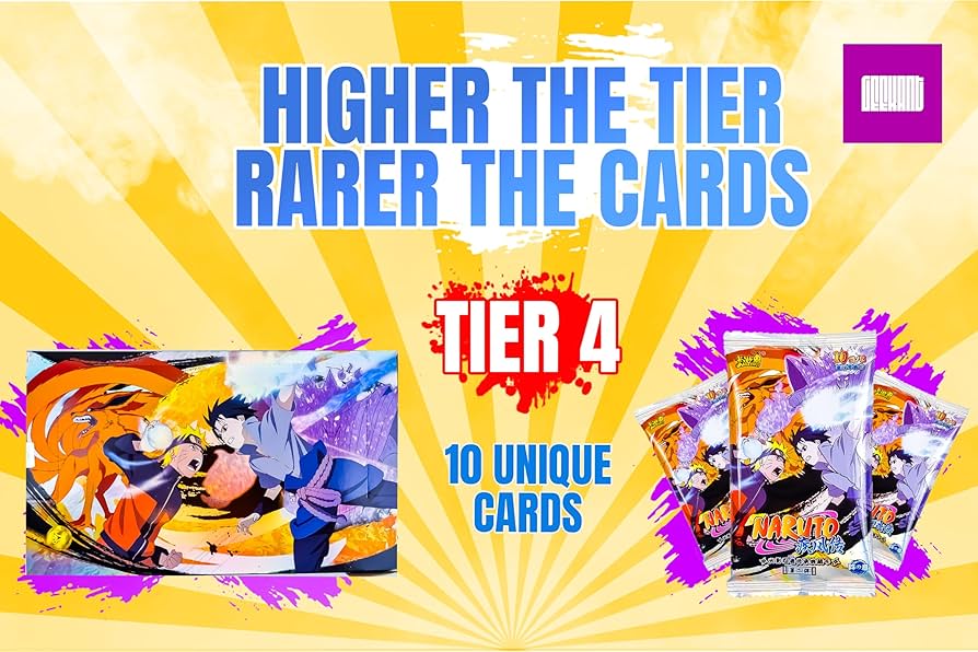 Amazon.co.jp: GEEKANT ブースターカードボックス - ナルトカードに