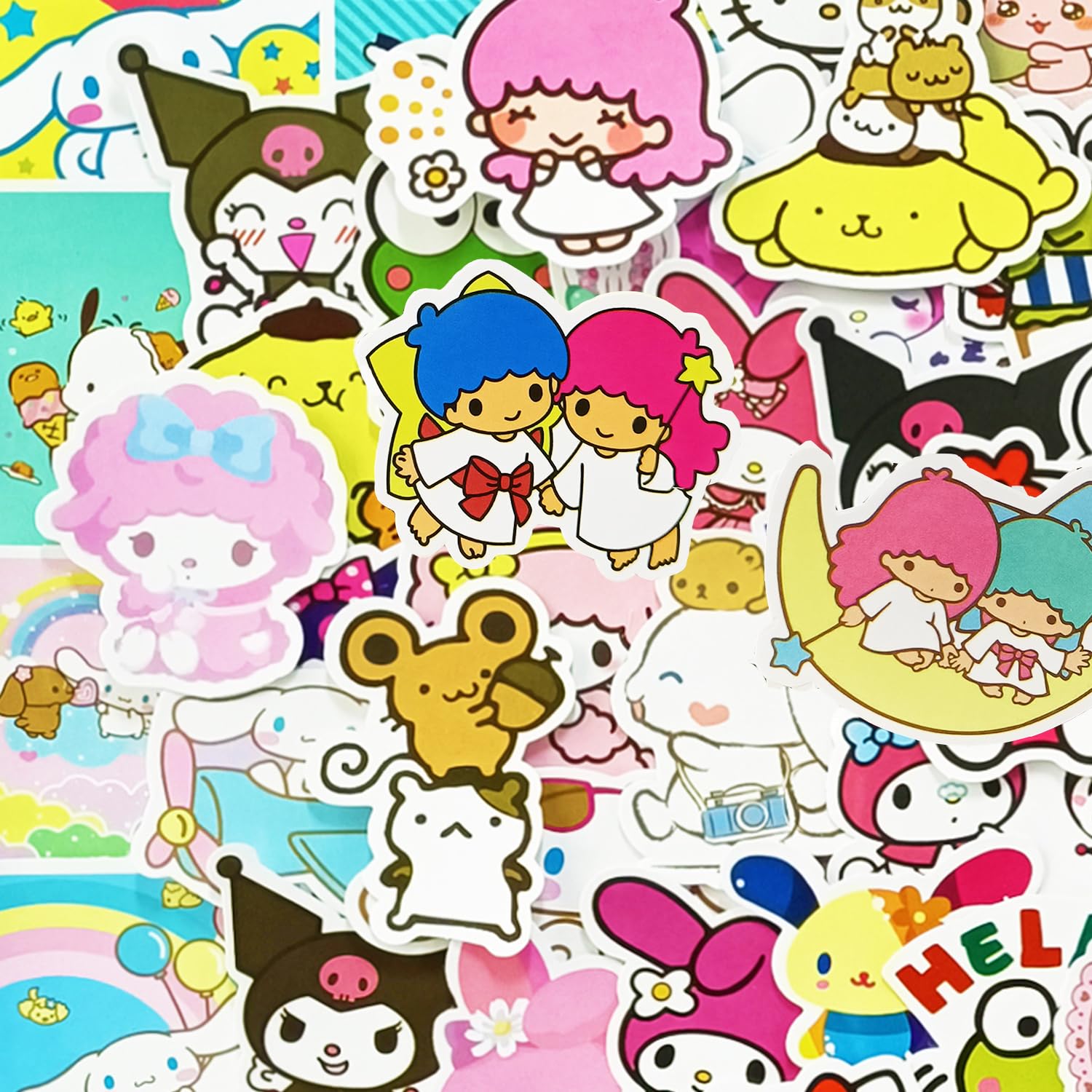 Amazon.co.jp: 100枚 漫画アニメーションステッカーセット 可愛い