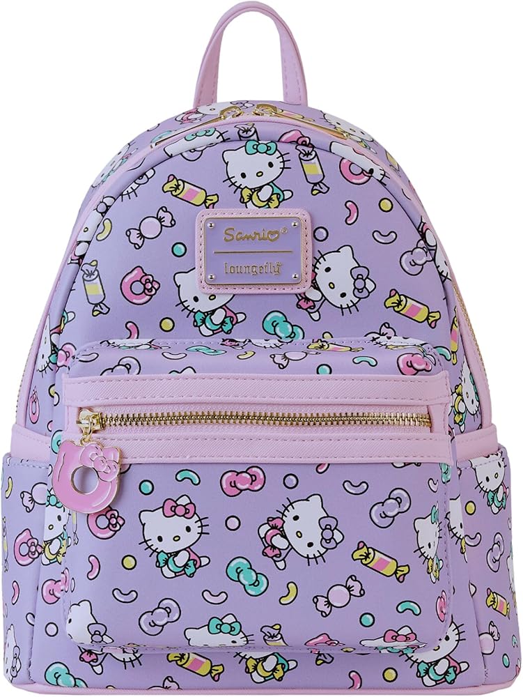 Amazon.com: Loungefly Sanrio Hello Kitty Sweets All-Over-Print
