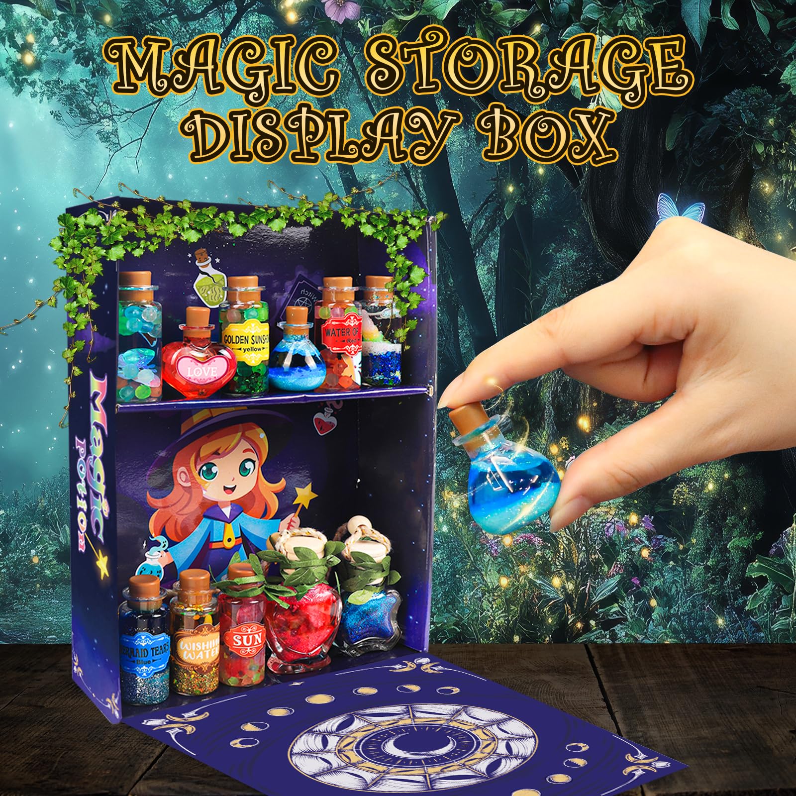 Amazon.com: Rhybor Magic Potion Kit for Kids,Mix 22 Bottles Fairy