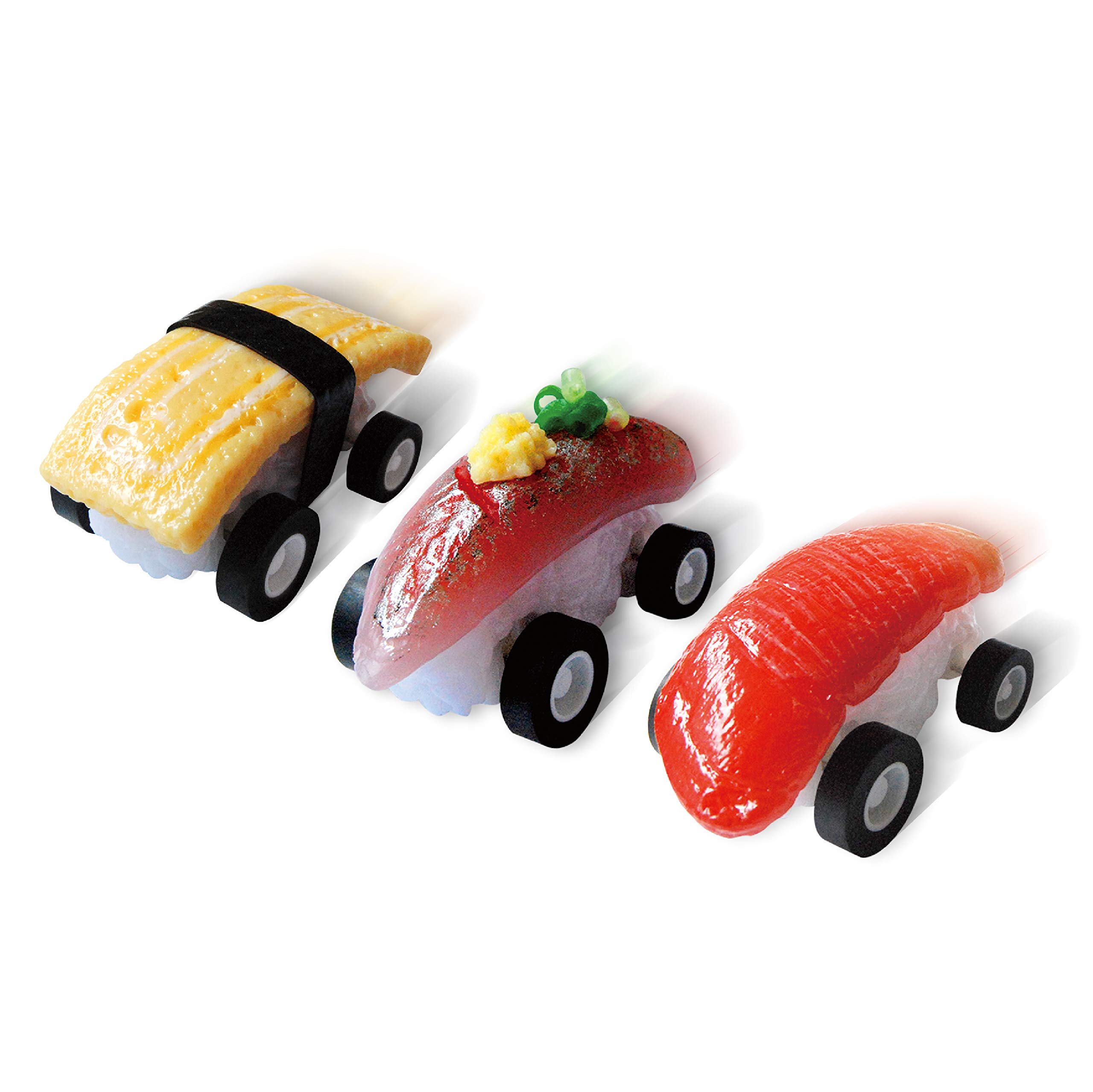 Amazon.co.jp: 寿司Boon 3個セット 玉子・アジ・中トロ 食品サンプル