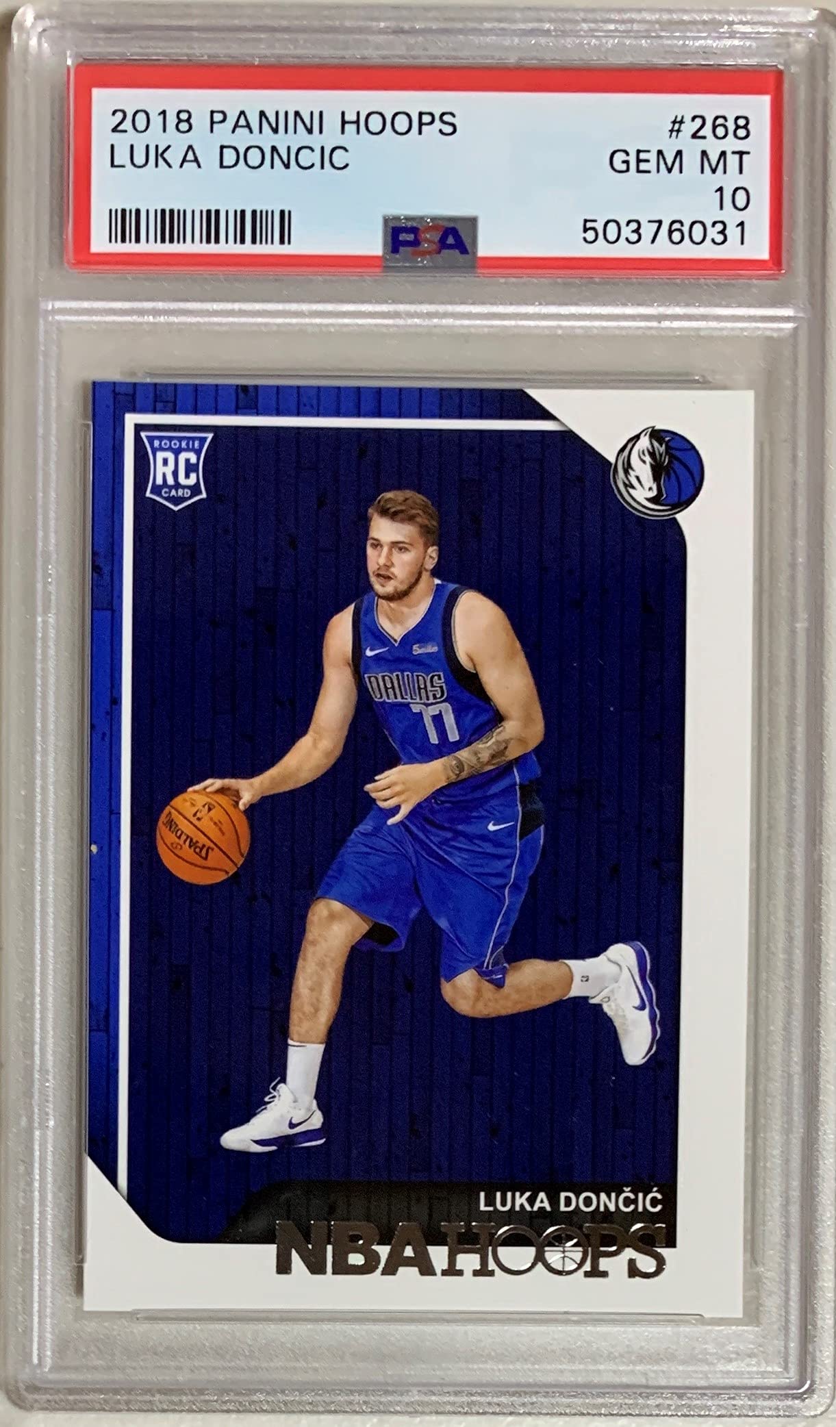 Amazon.com: Luka Doncic 2018 Hoops Basketball Rookie Card RC #268