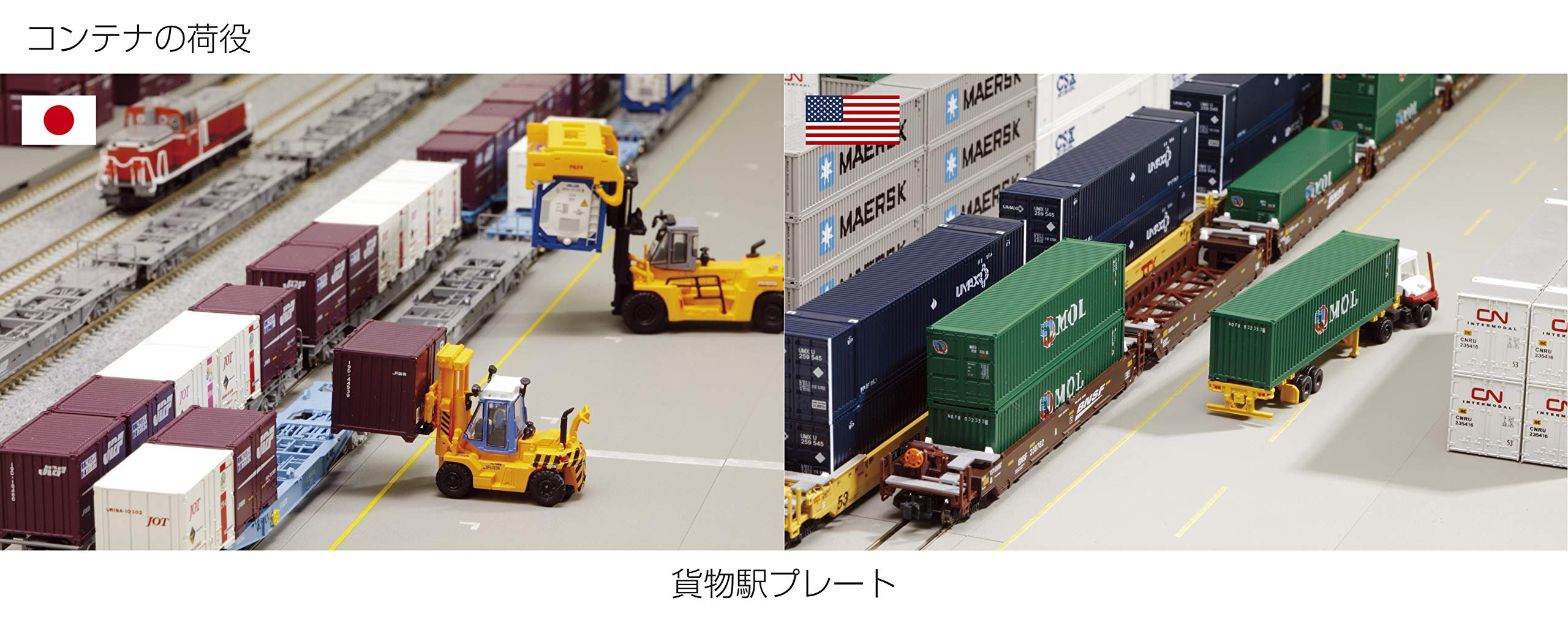 Amazon | KATO Nゲージ 貨物駅プレート延長セット 23-143 鉄道模型用品