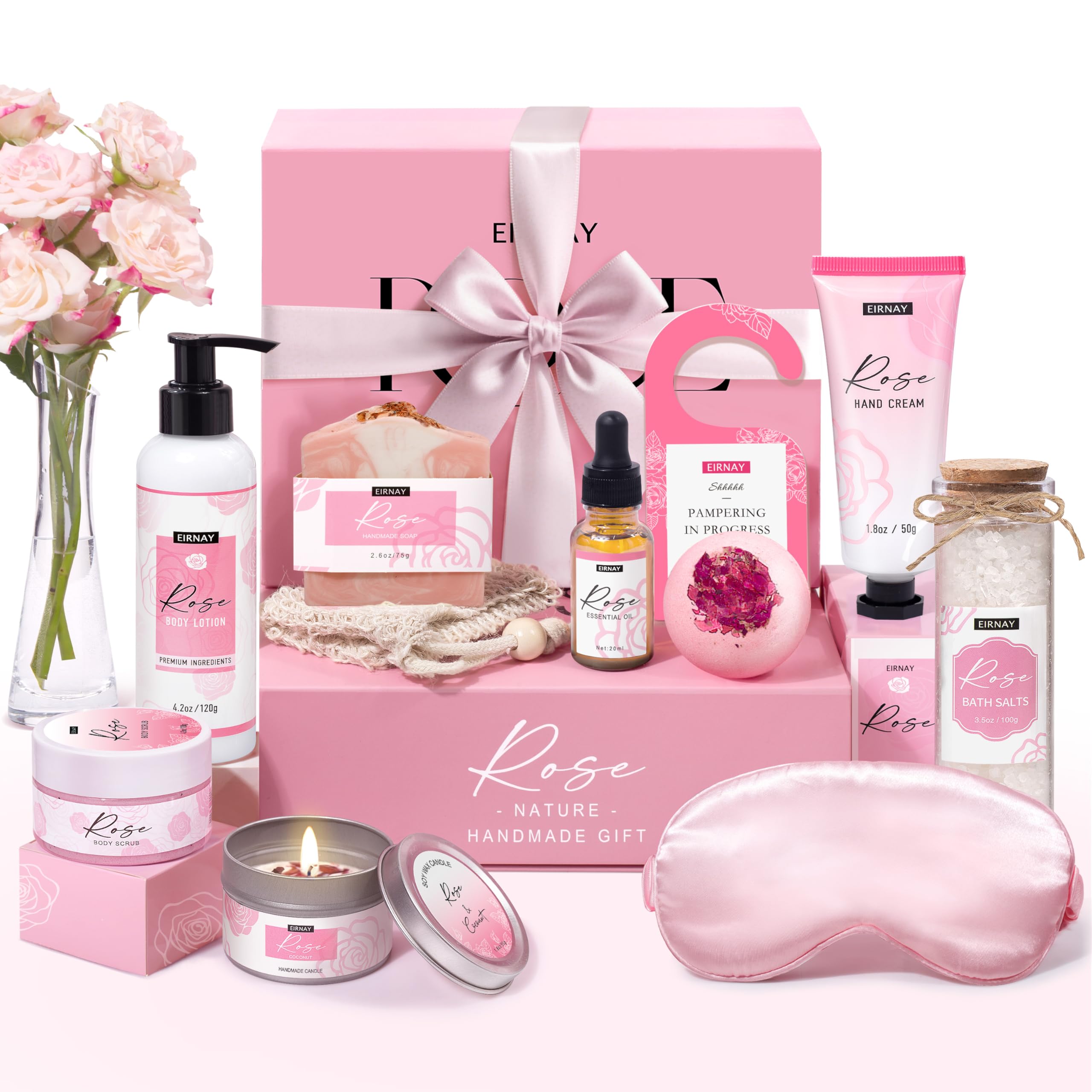 Amazon.com : EIRNAY Gifts for Women Birthday Gift Baskets Home Spa