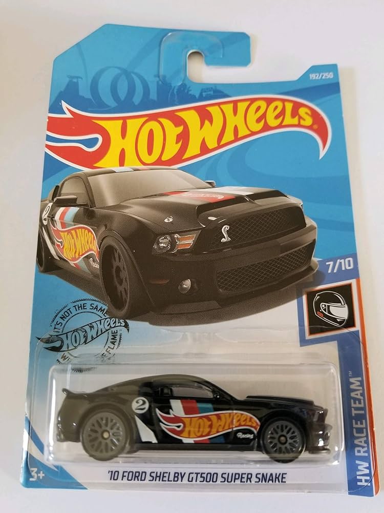 Hot Wheels 2019 Hw Race Team '10 Ford Shelby GT500 Super Snake