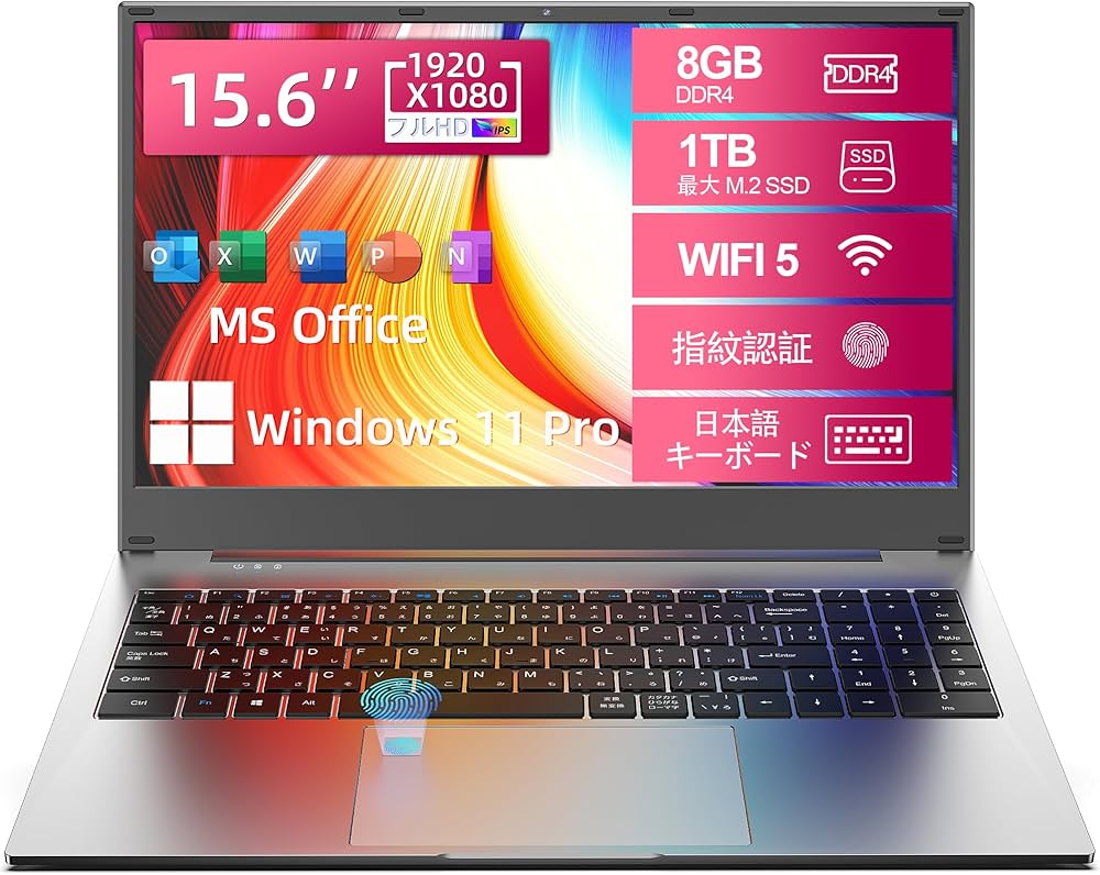 Amazon.co.jp: VETESA パソコン ノート office付き windows11 15.6