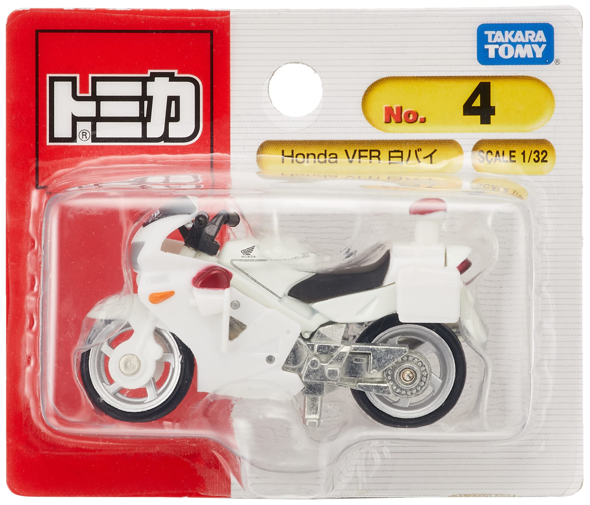 Amazon | タカラトミー トミカ No.004 Honda VFR800 白バイ