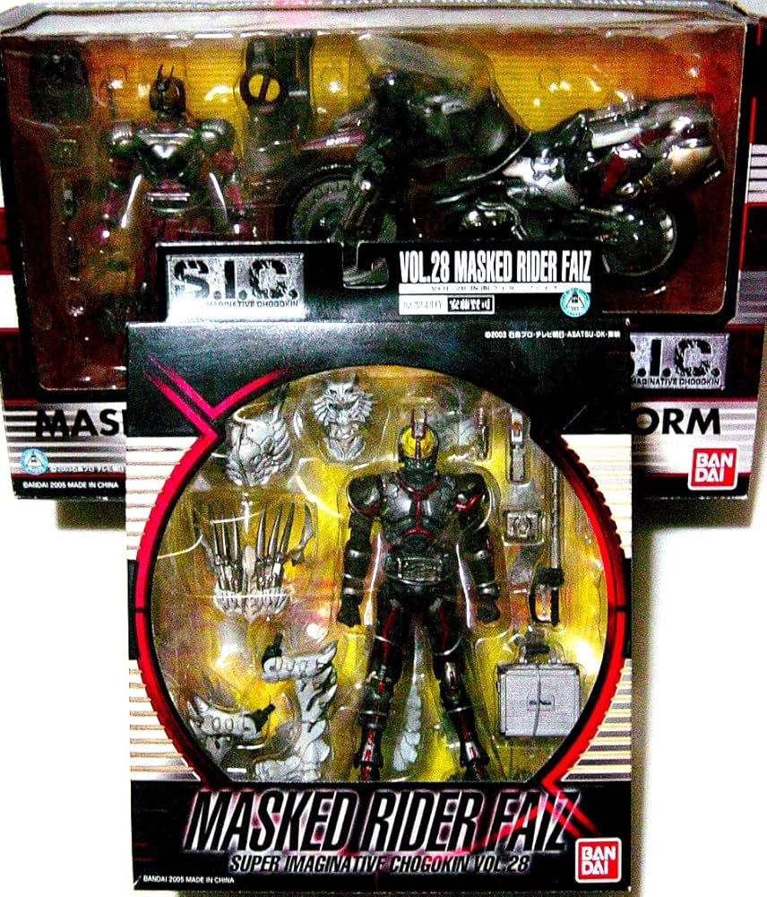 Amazon.co.jp: S.I.C. 仮面ライダー Vol.28 ファイズ／Vol.29 ファイズ