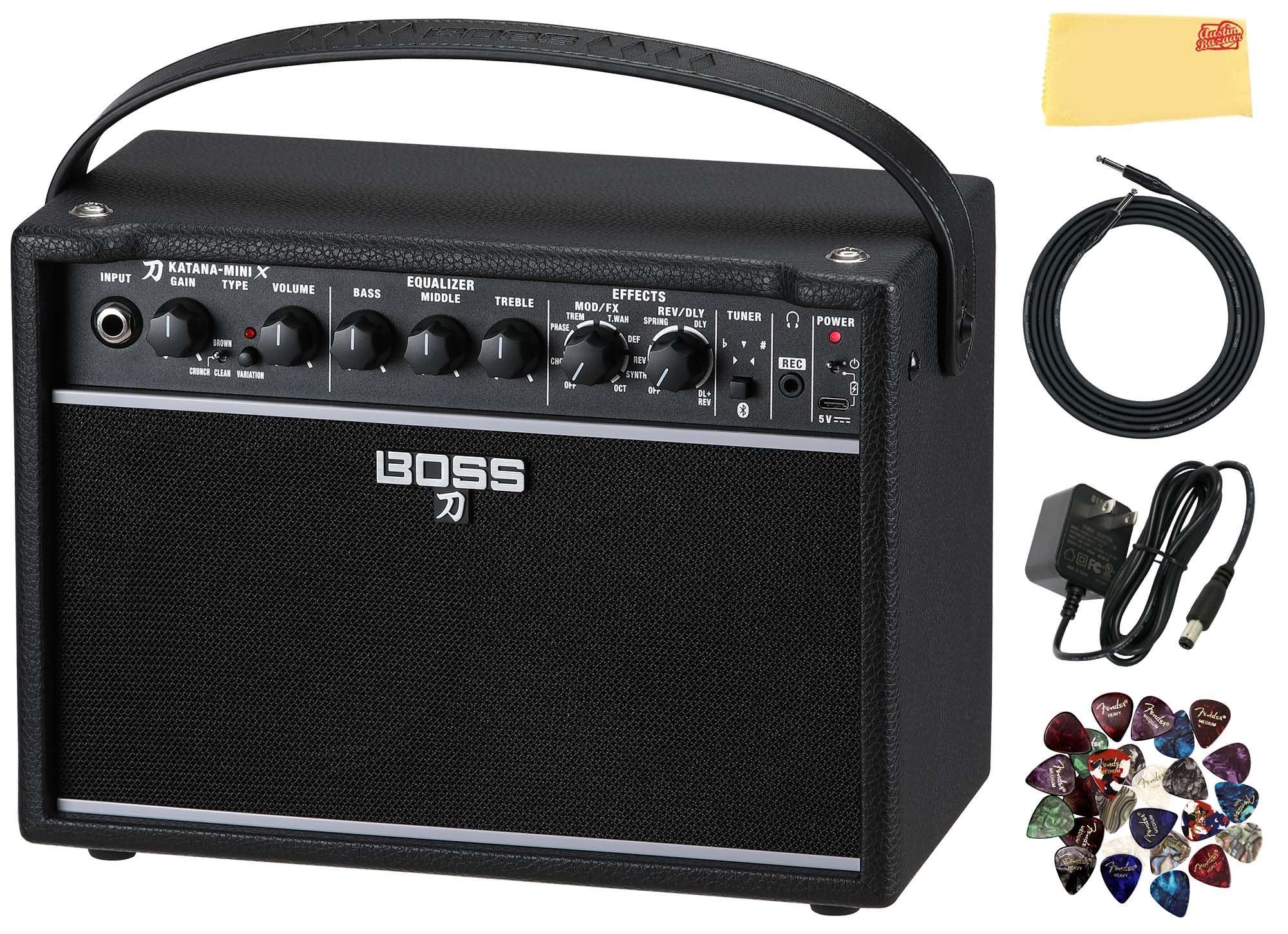 Amazon.com: Boss Katana-Mini X 10-Watt 1x5-Inch Portable Guitar