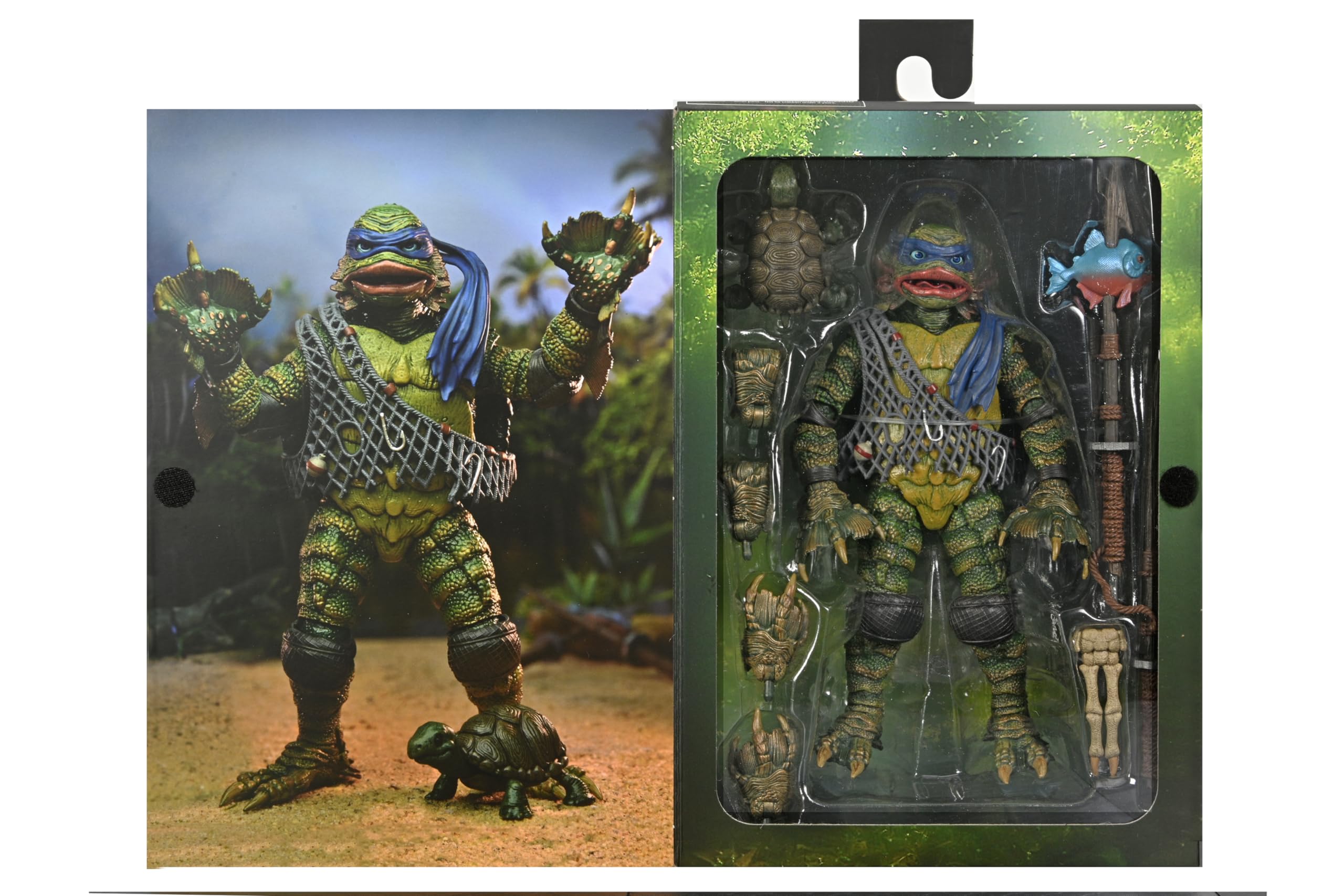 Amazon.co.jp: ネカ - TMNT x ユニバーサルモンスター - レオナルド