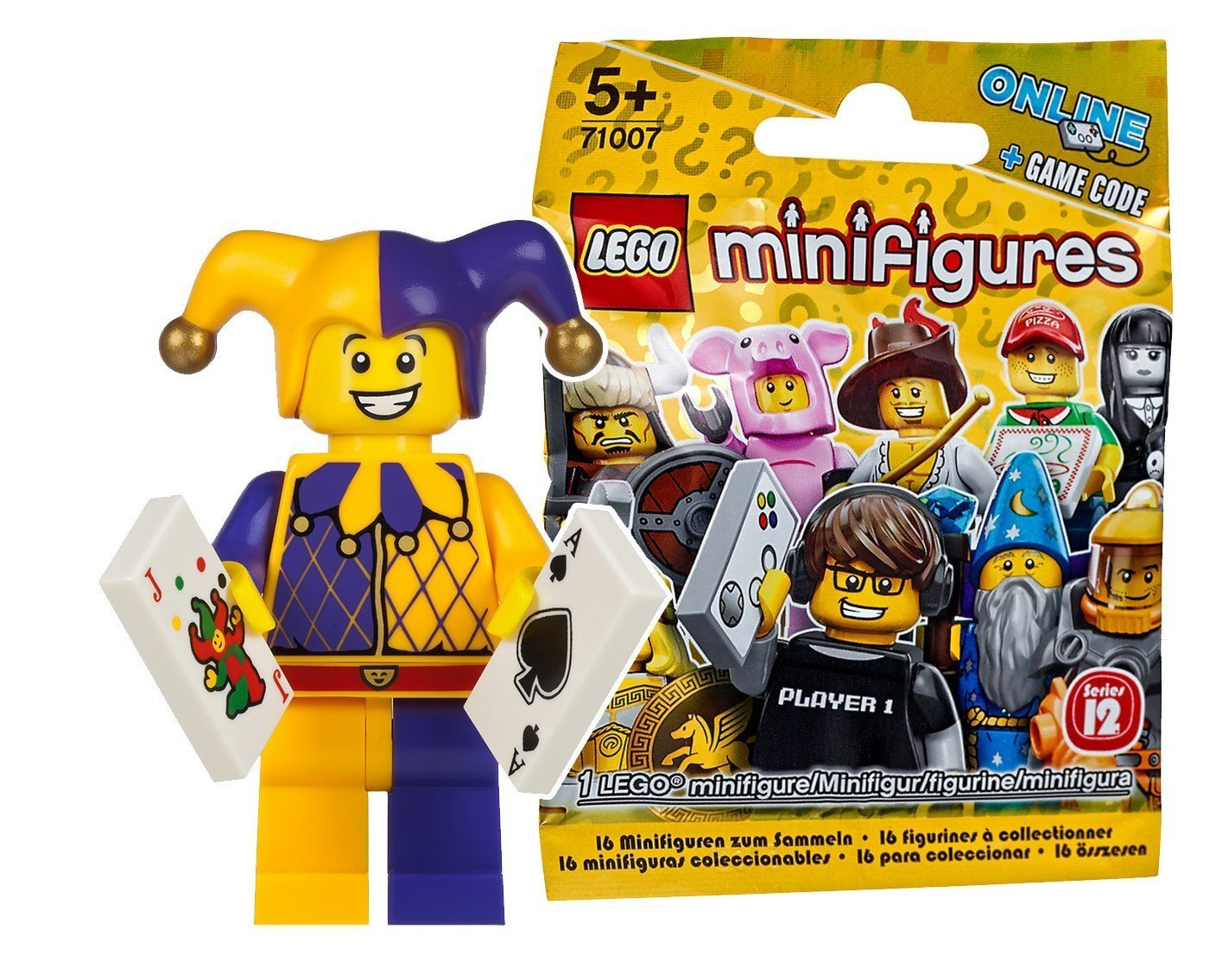 Amazon.co.jp: レゴ (LEGO) ミニフィギュア シリーズ12 道化師 未開封