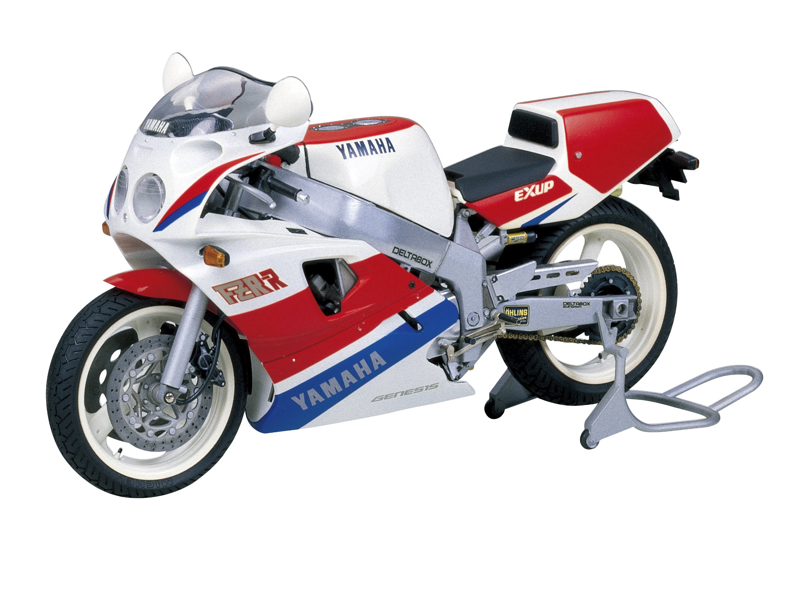 Amazon.com: Yamaha FZR750R (0W01) Motorcycle 1/12 Tamiya : Arts