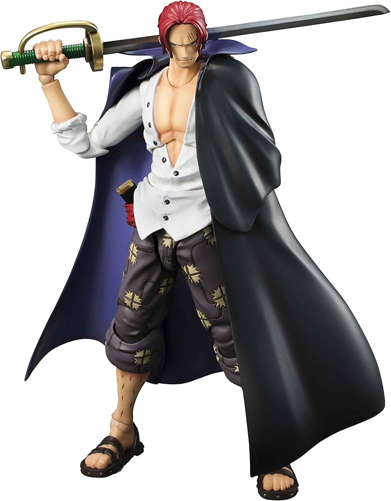 Amazon.co.jp: ヴァリアブルアクションヒーローズ ONE PIECE 赤髪の